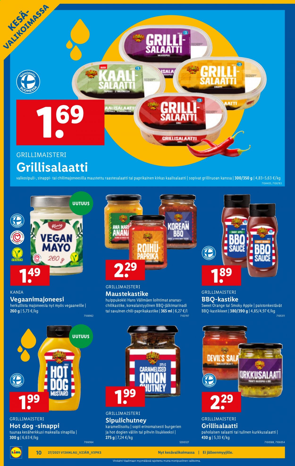 Lidl tarjoukset - 08.07.2021 - 14.07.2021. Sivu 10