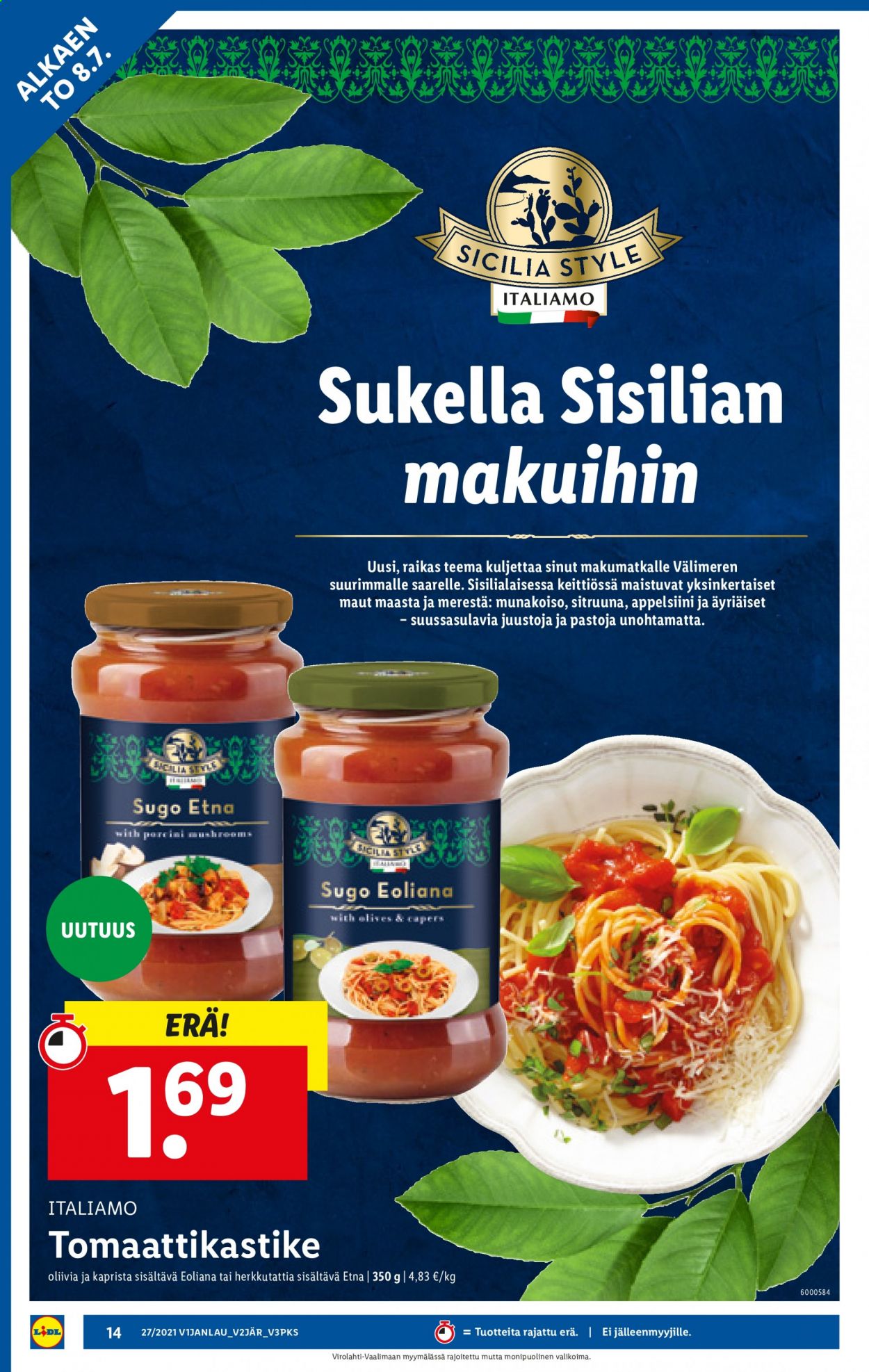 Lidl tarjoukset - 08.07.2021 - 14.07.2021. Sivu 14