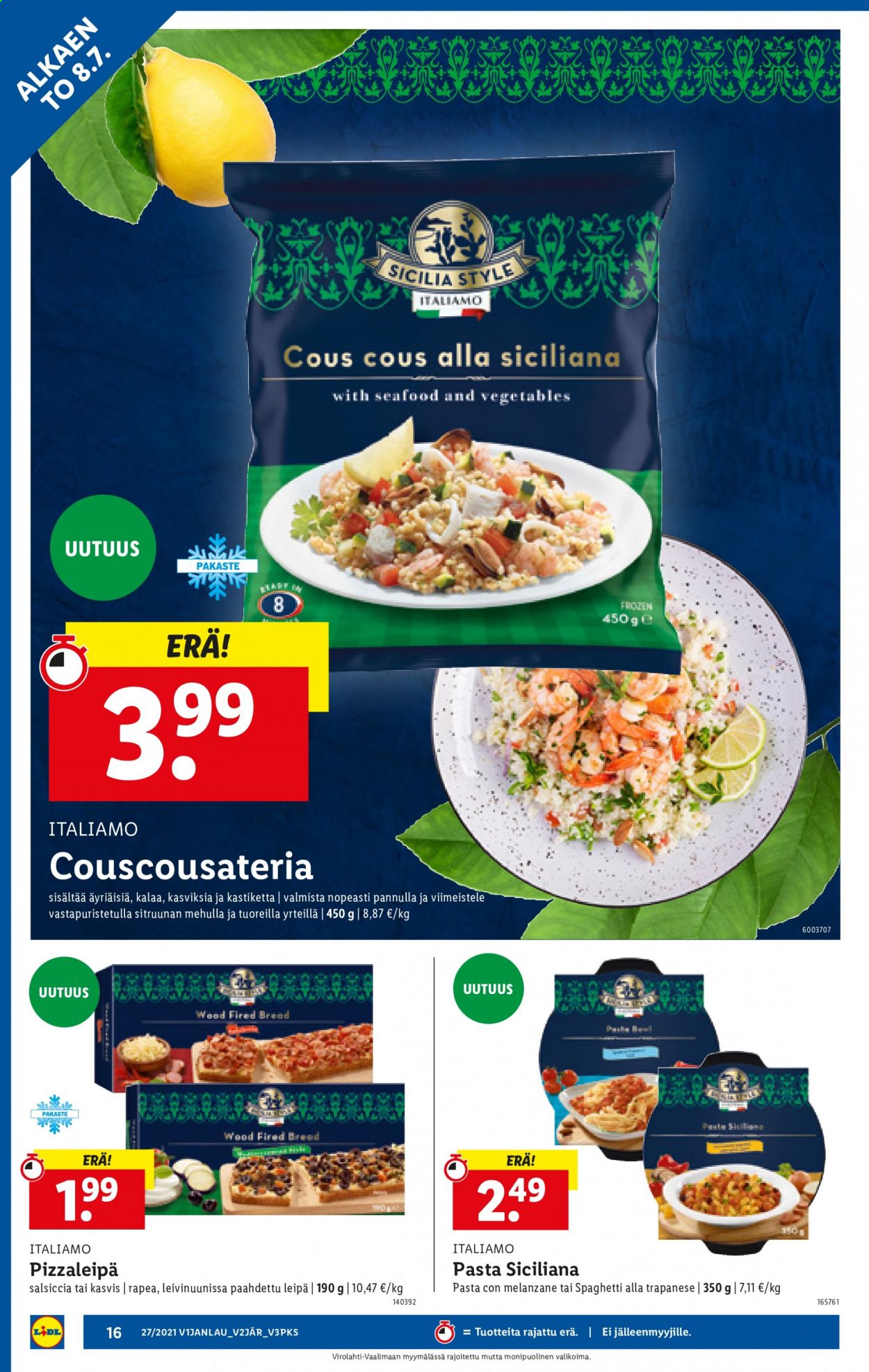 Lidl tarjoukset - 08.07.2021 - 14.07.2021. Sivu 16