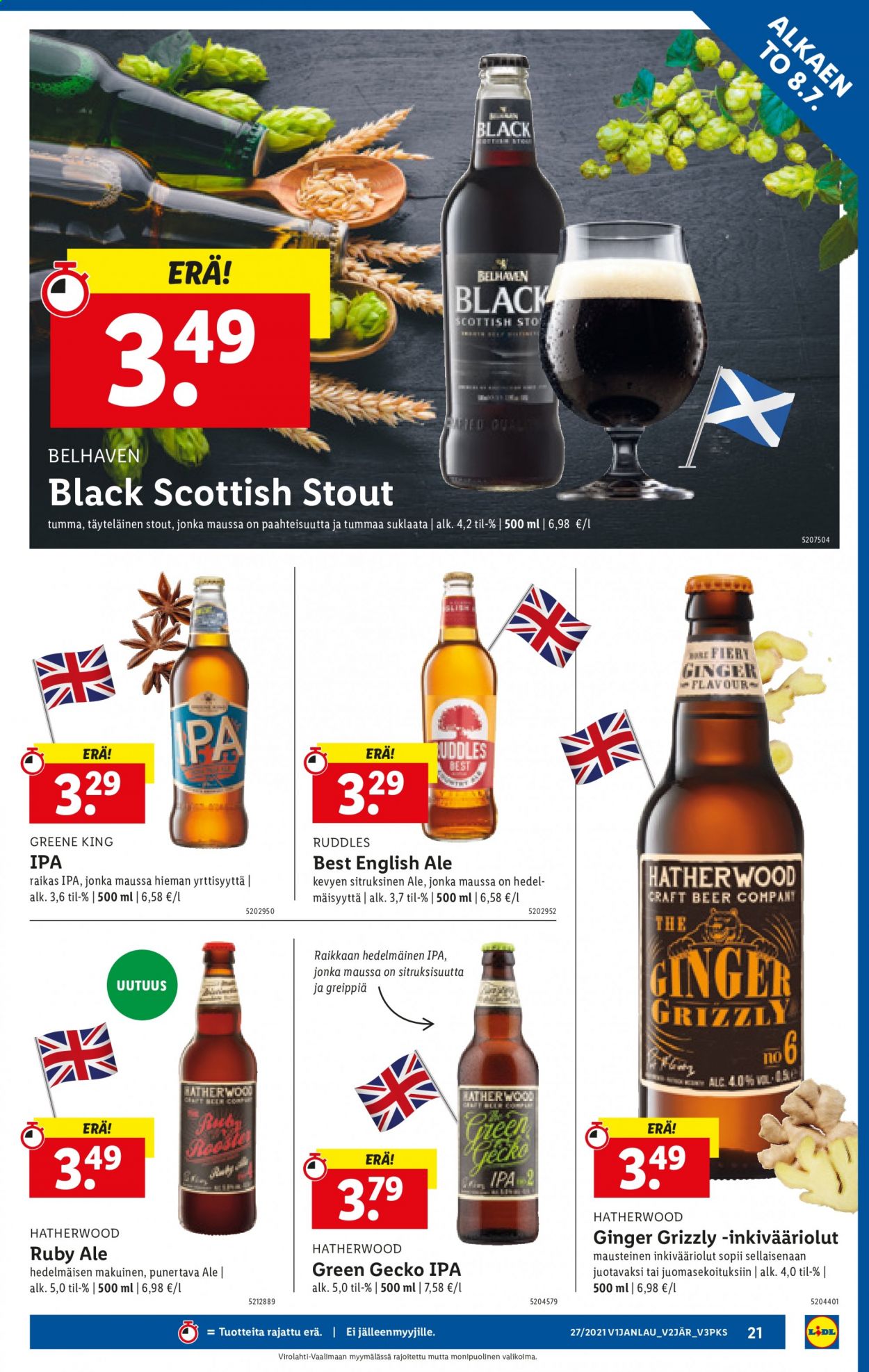 Lidl tarjoukset - 08.07.2021 - 14.07.2021. Sivu 21