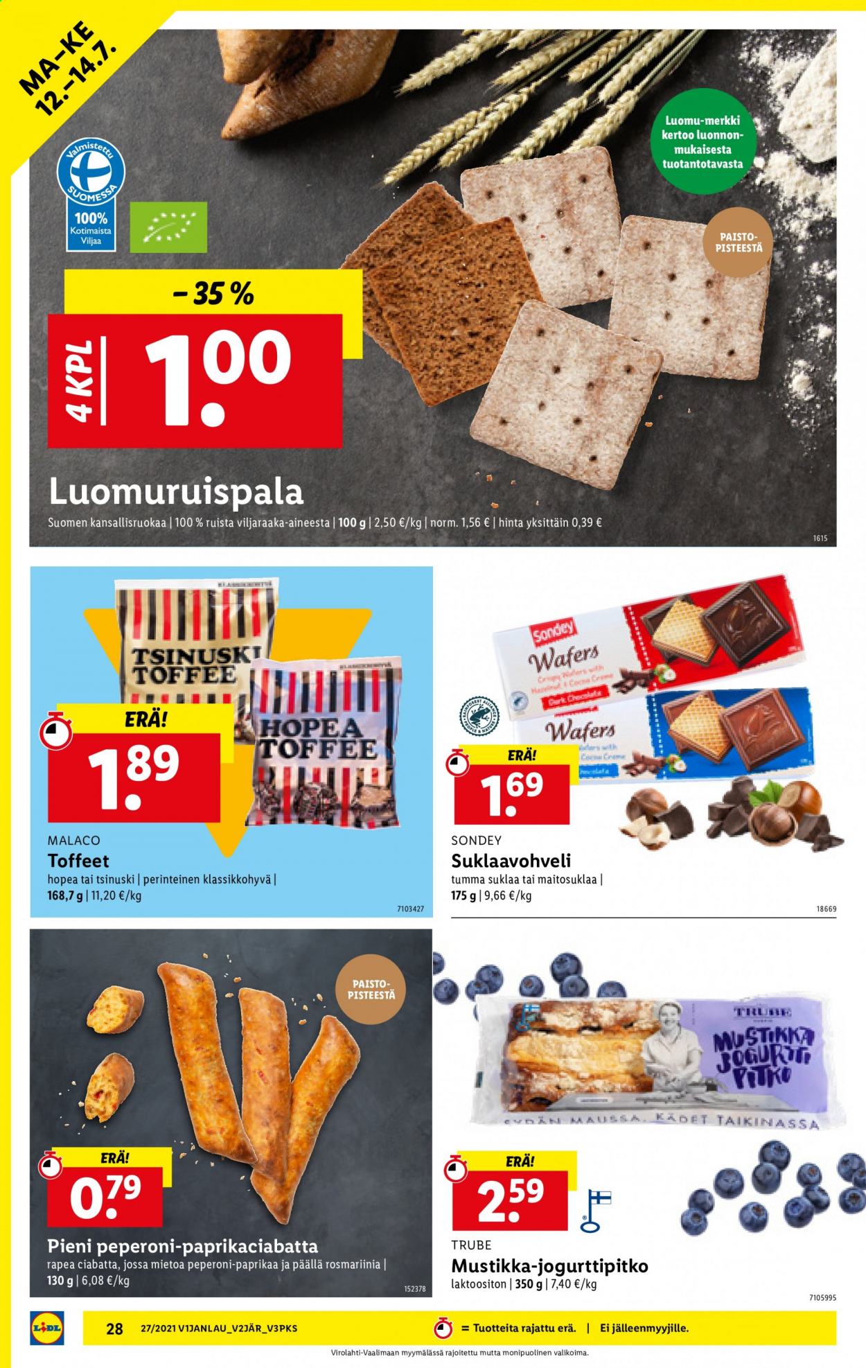 Lidl tarjoukset - 08.07.2021 - 14.07.2021. Sivu 28
