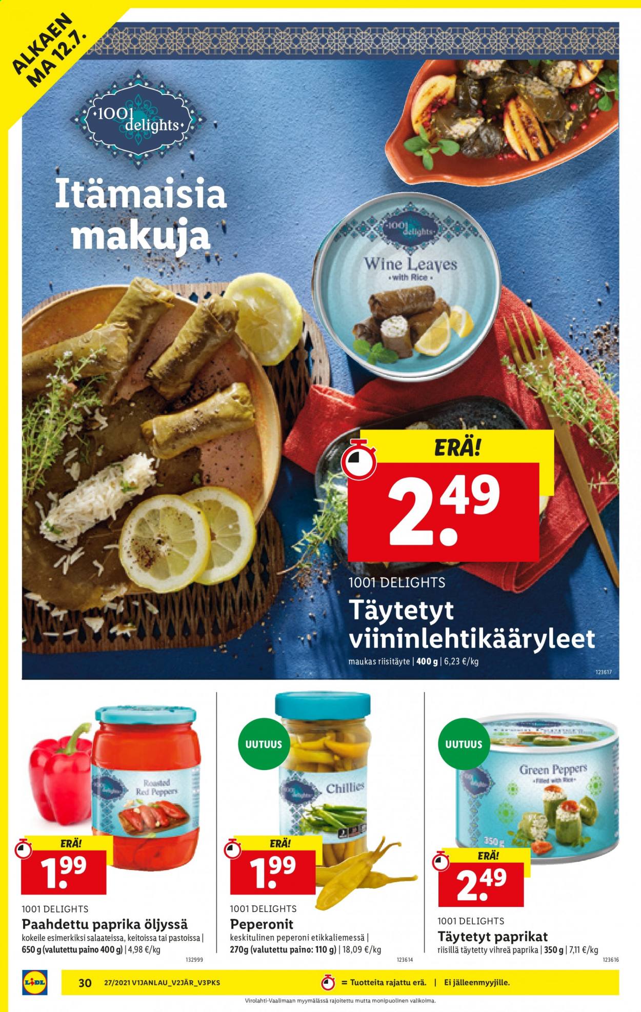 Lidl tarjoukset - 08.07.2021 - 14.07.2021. Sivu 30