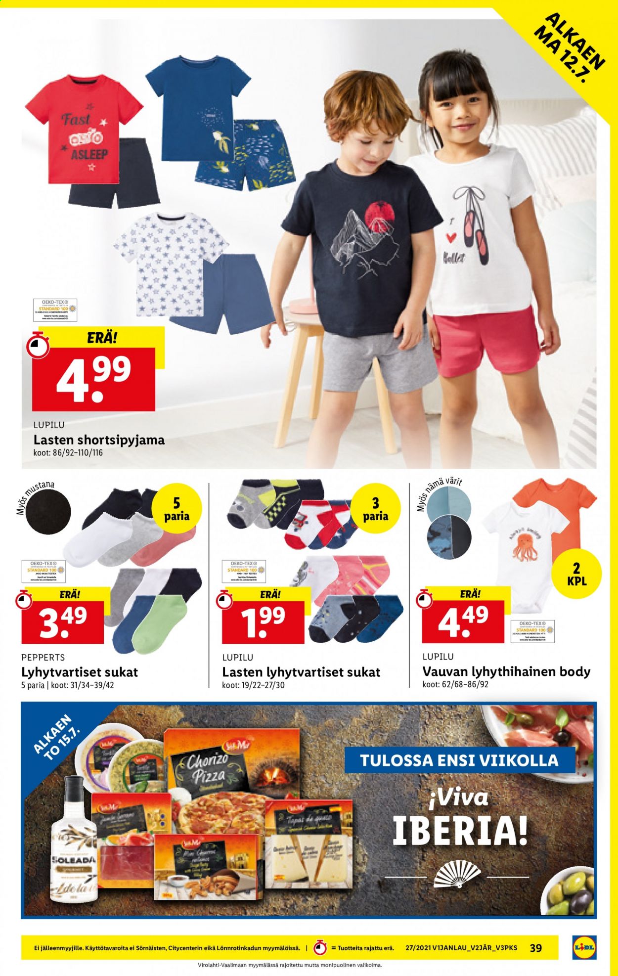 Lidl tarjoukset - 08.07.2021 - 14.07.2021. Sivu 39