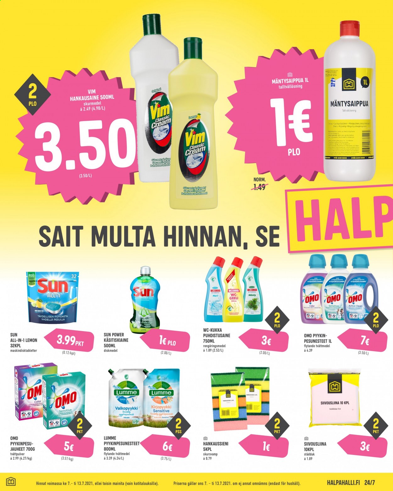 HalpaHalli tarjoukset - 07.07.2021 - 13.07.2021. Sivu 6