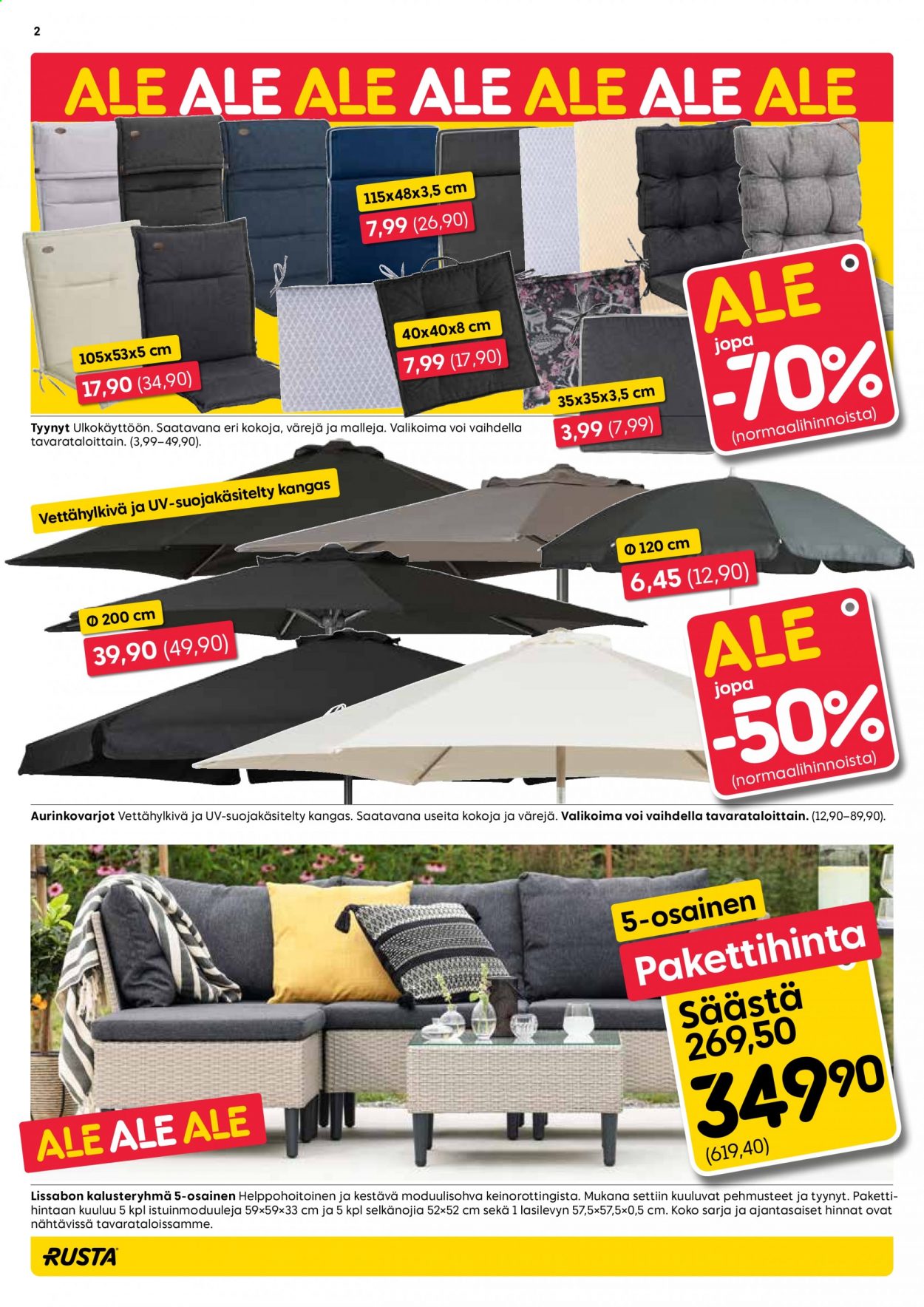 Rusta tarjoukset - 07.07.2021 - 13.07.2021. Sivu 2