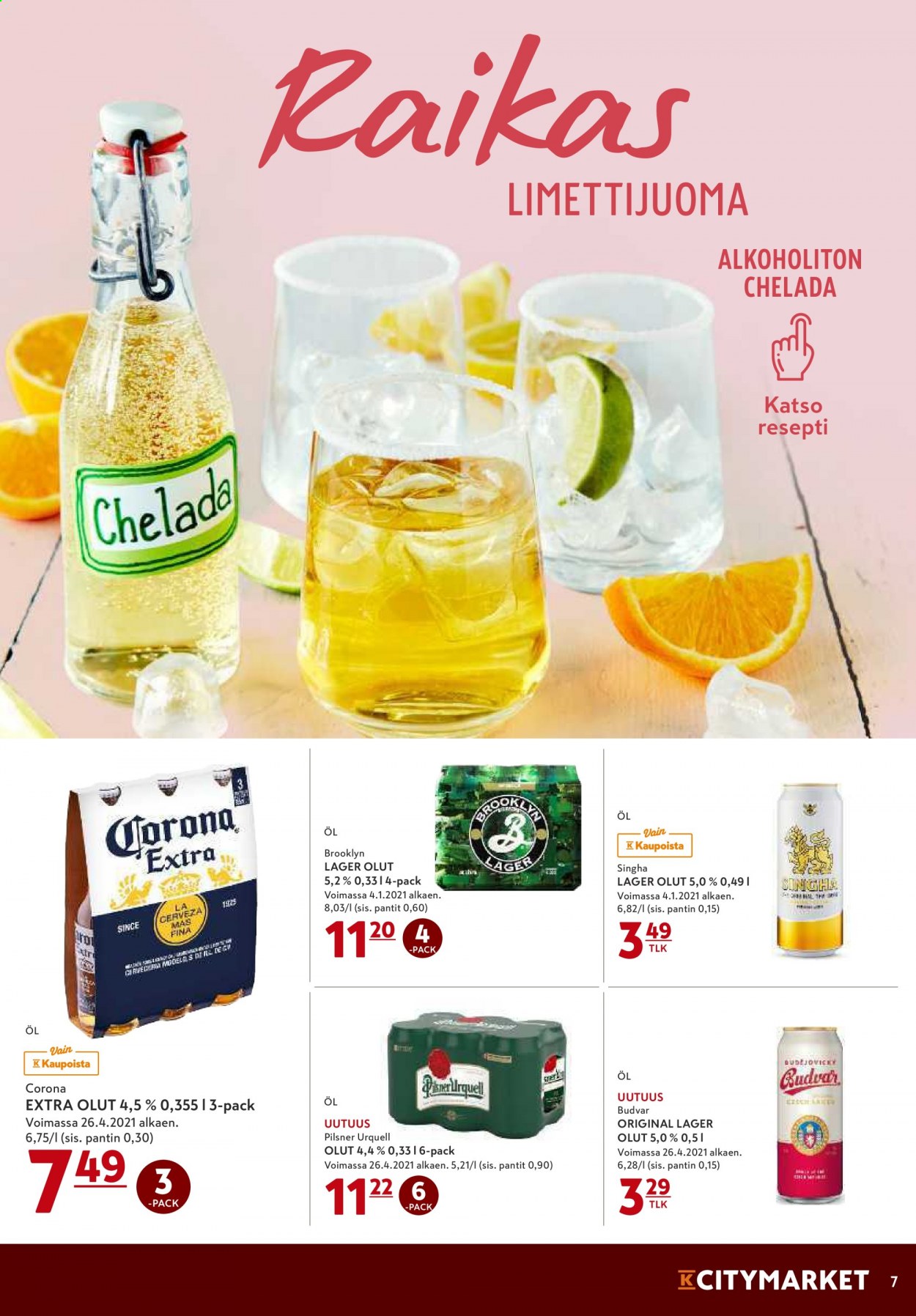 K-citymarket tarjoukset - 08.07.2021 - 11.07.2021. Sivu 7
