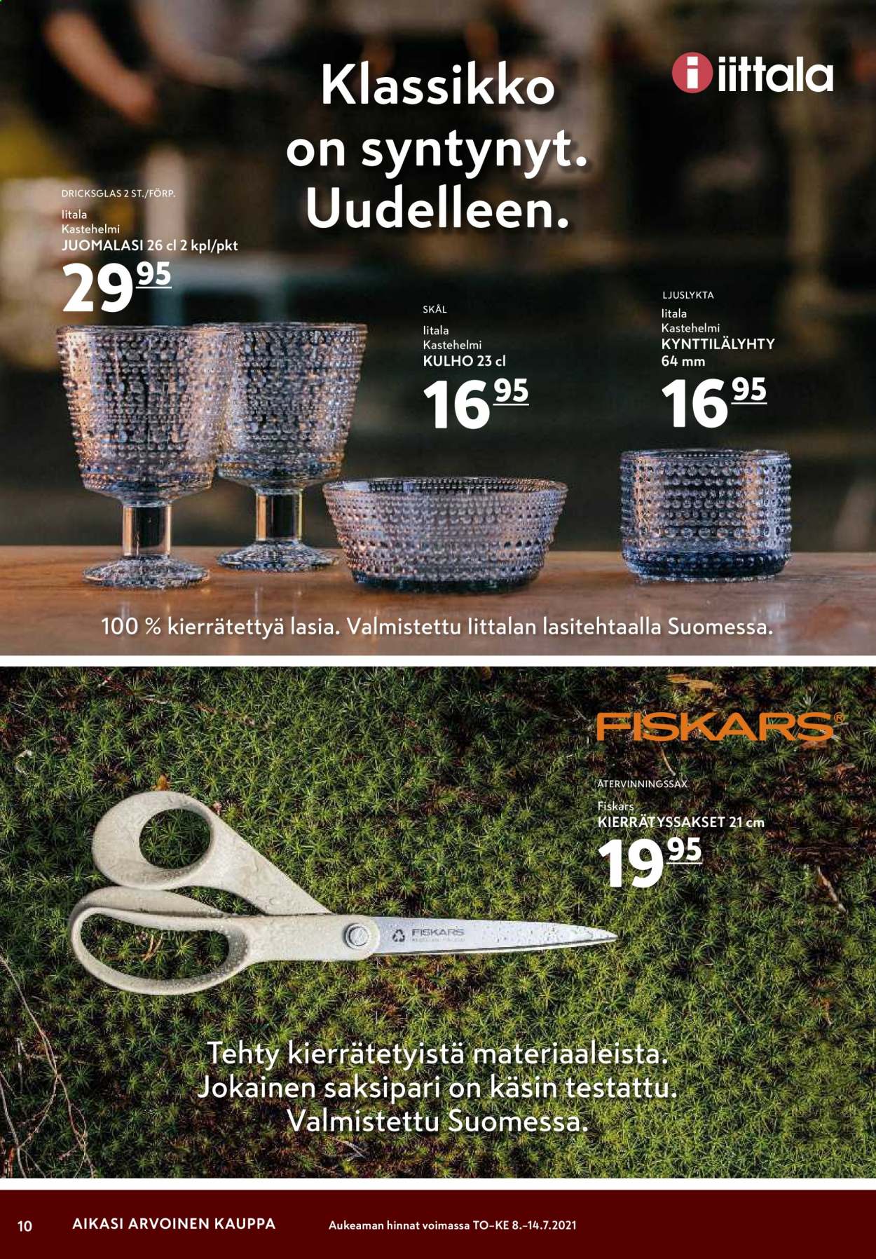 K-citymarket tarjoukset - 08.07.2021 - 11.07.2021. Sivu 10