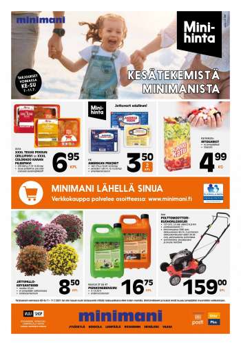Minimani tarjoukset  - 07.07.2021 - 11.07.2021.