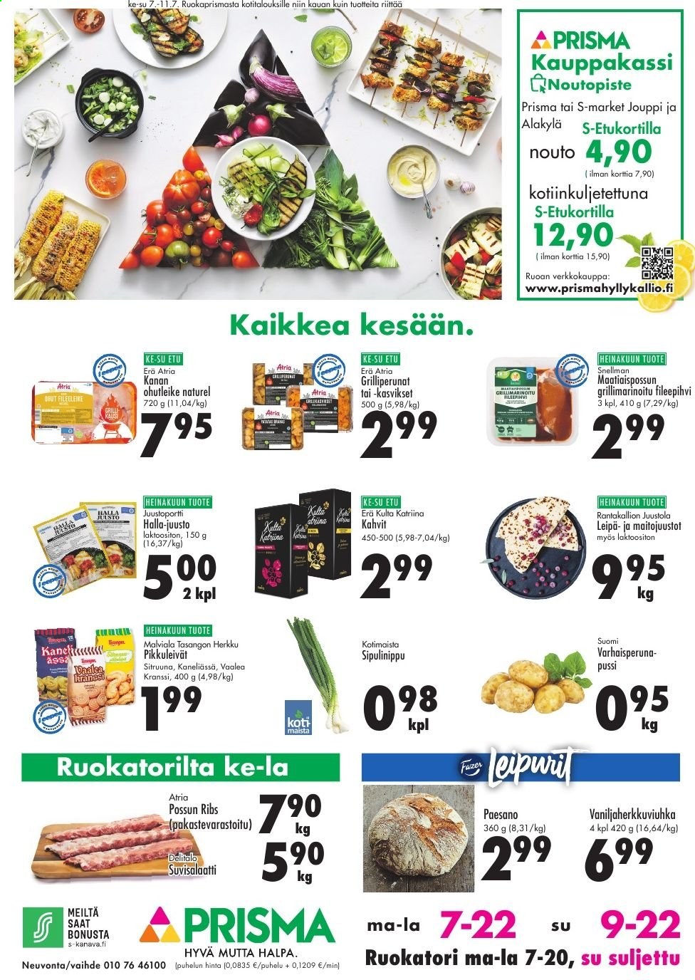 Prisma tarjoukset - 07.07.2021 - 11.07.2021. Sivu 1