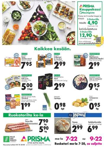 Prisma tarjoukset  - 07.07.2021 - 11.07.2021.