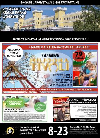Tuuri tarjoukset  - 08.07.2021 - 14.07.2021.
