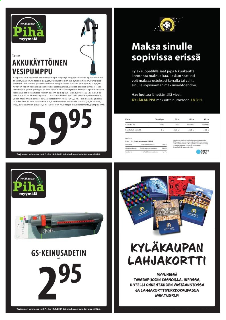 Tuuri tarjoukset - 08.07.2021 - 14.07.2021. Sivu 31