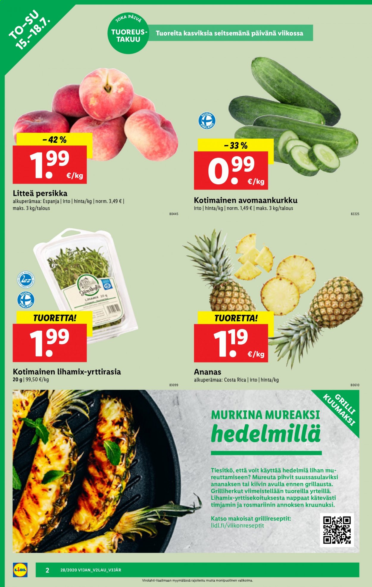 Lidl tarjoukset - 15.07.2021 - 21.07.2021. Sivu 2