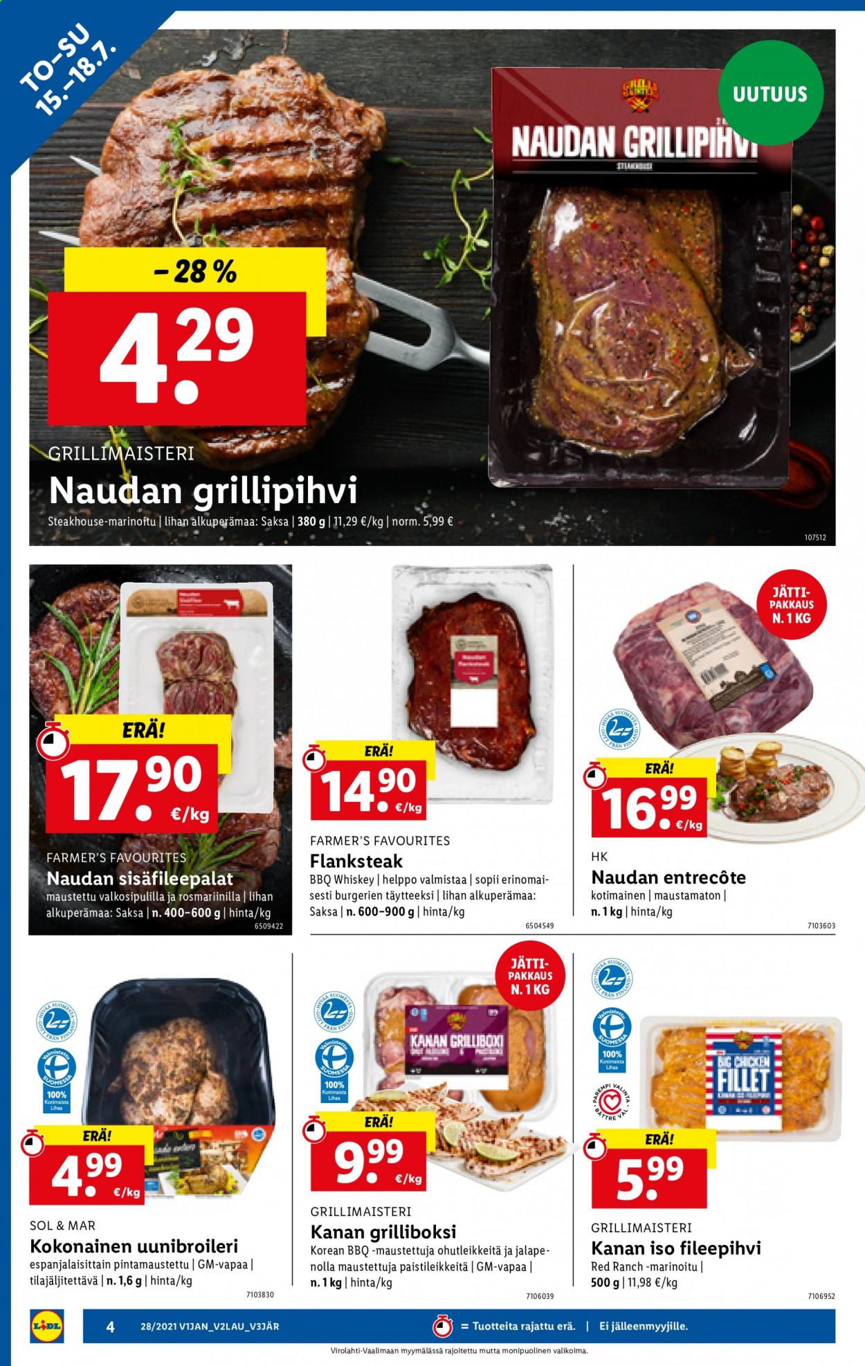 Lidl tarjoukset - 15.07.2021 - 21.07.2021. Sivu 4