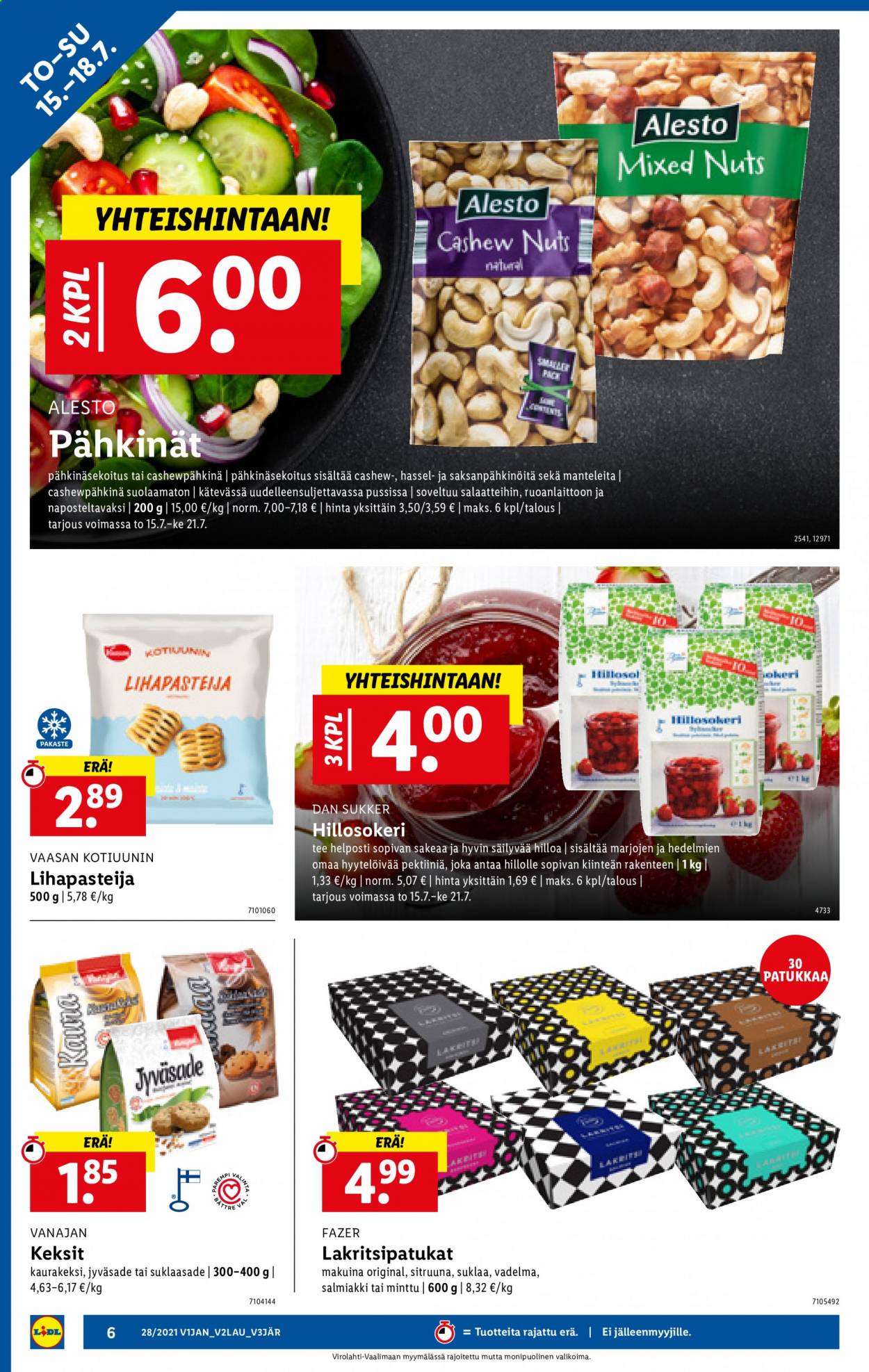 Lidl tarjoukset - 15.07.2021 - 21.07.2021. Sivu 6