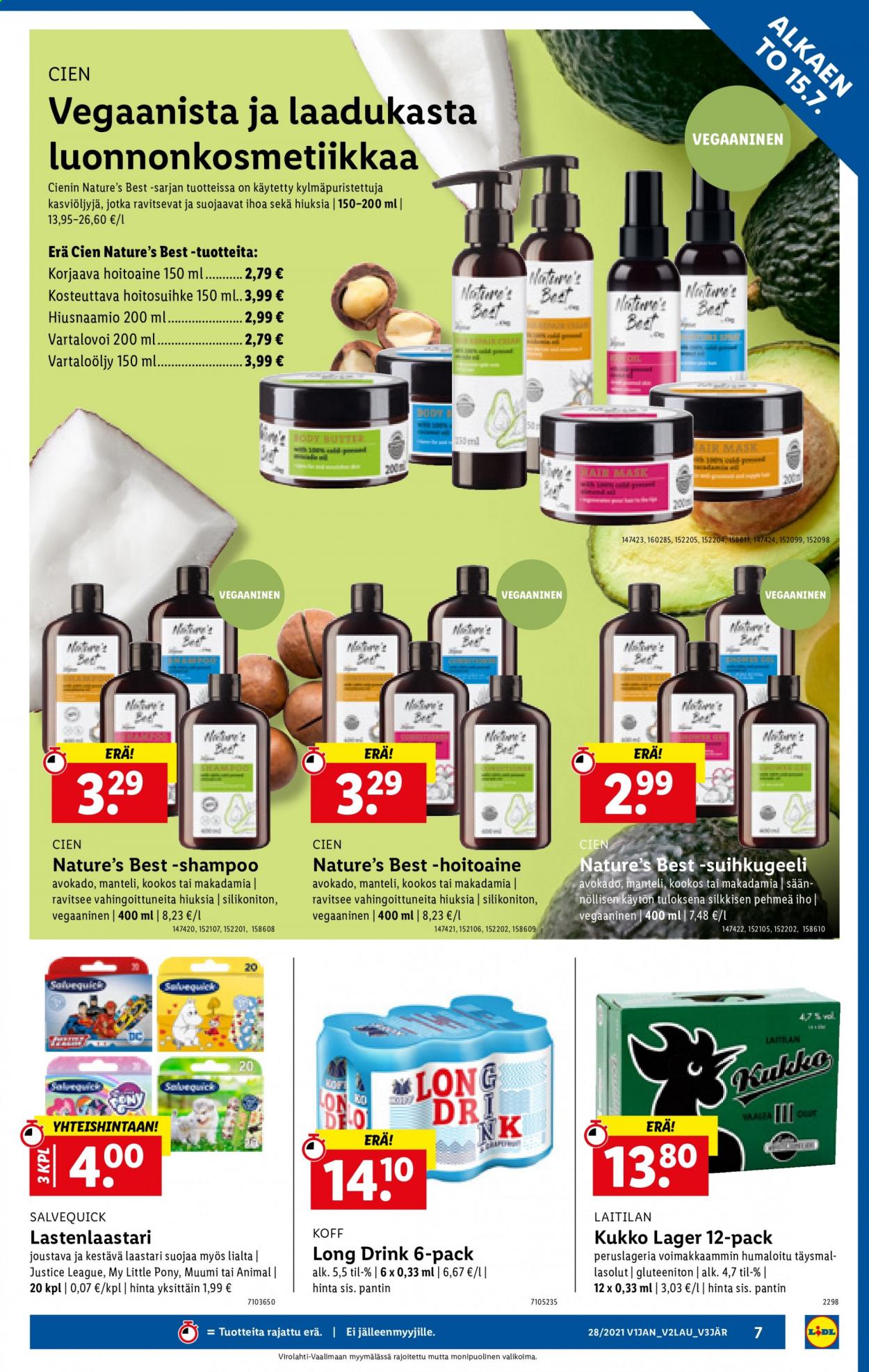 Lidl tarjoukset - 15.07.2021 - 21.07.2021. Sivu 7
