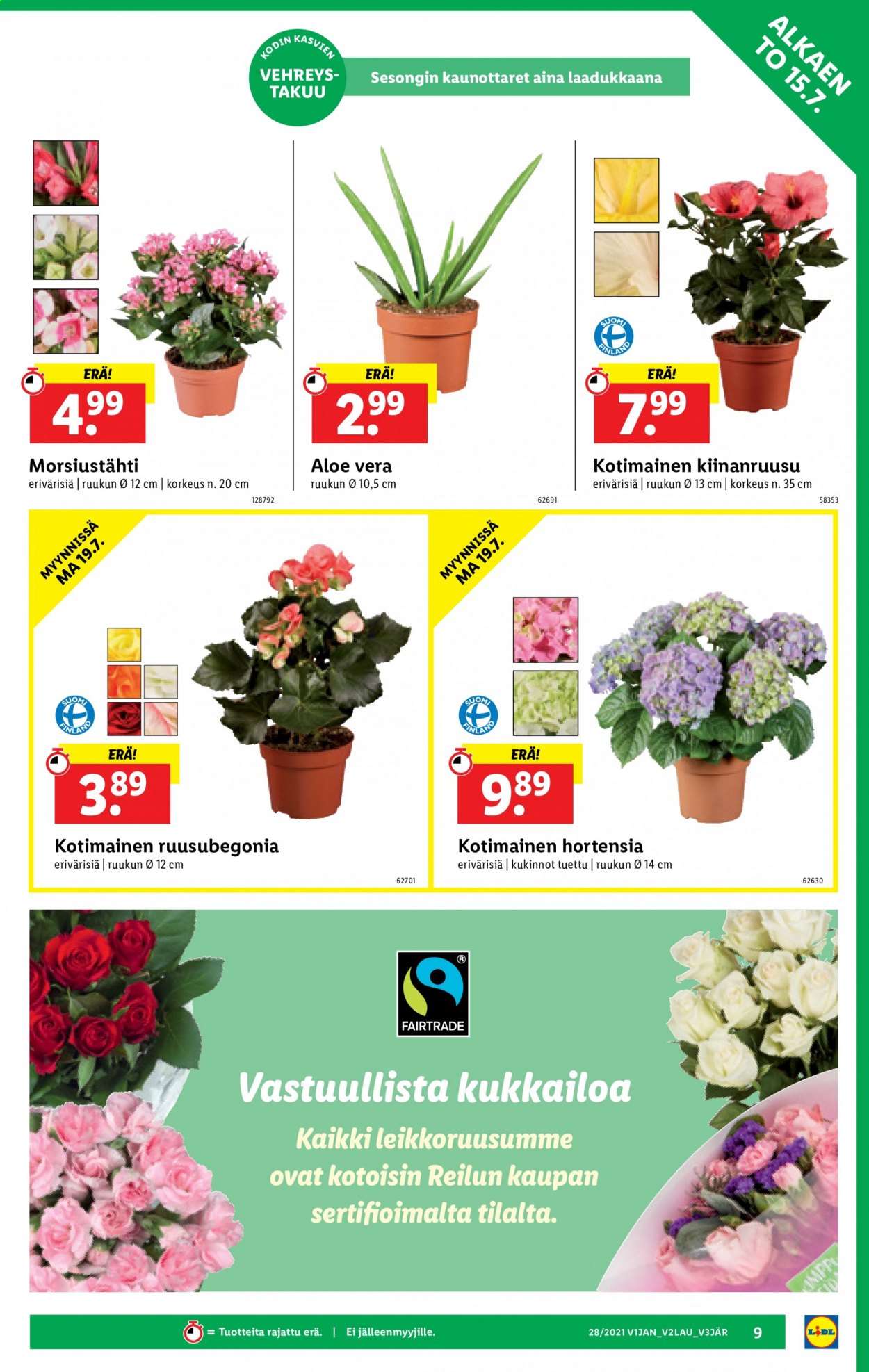 Lidl tarjoukset - 15.07.2021 - 21.07.2021. Sivu 9