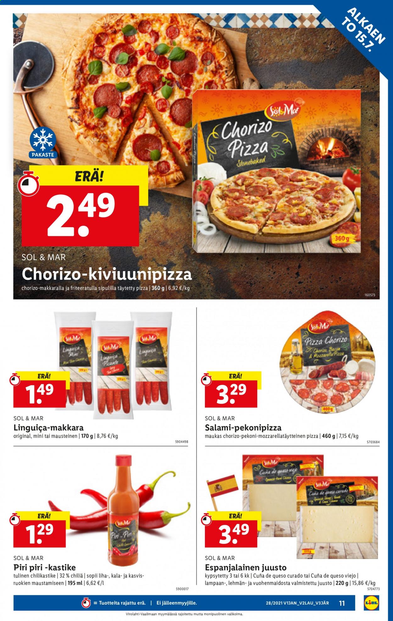 Lidl tarjoukset - 15.07.2021 - 21.07.2021. Sivu 11