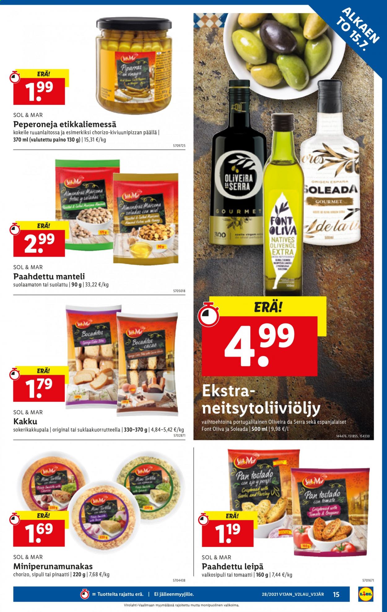 Lidl tarjoukset - 15.07.2021 - 21.07.2021. Sivu 15