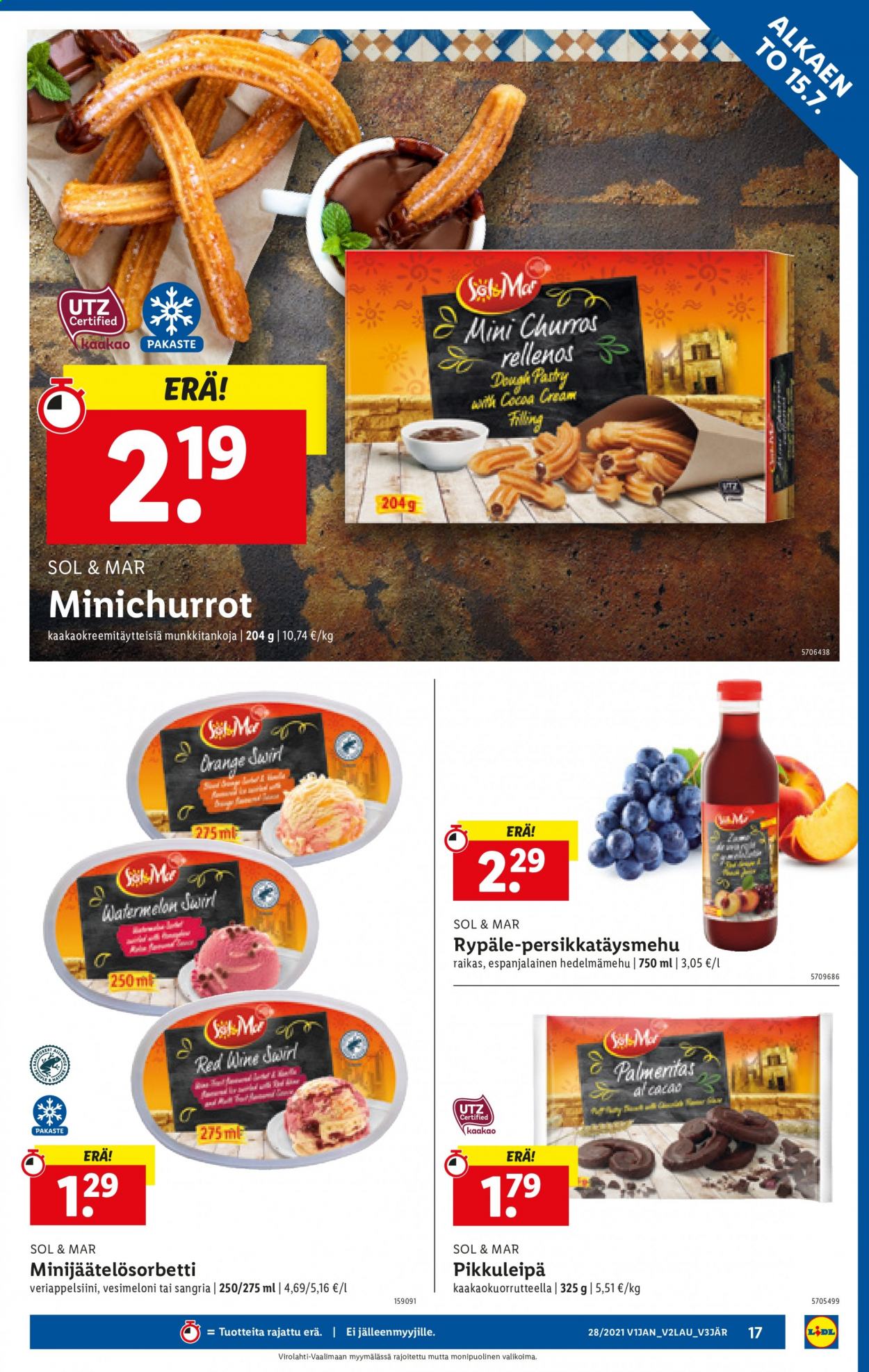 Lidl tarjoukset - 15.07.2021 - 21.07.2021. Sivu 17