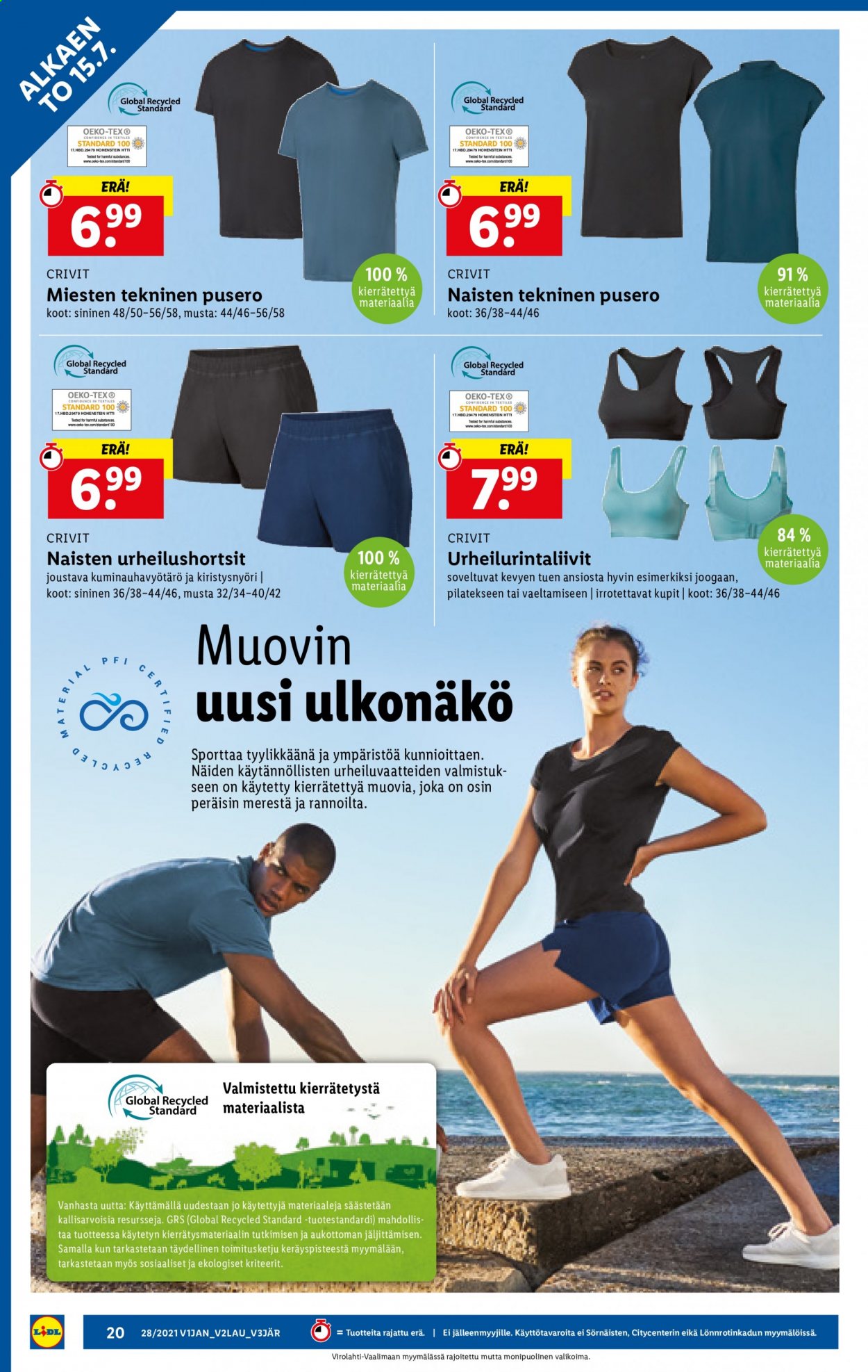 Lidl tarjoukset - 15.07.2021 - 21.07.2021. Sivu 20