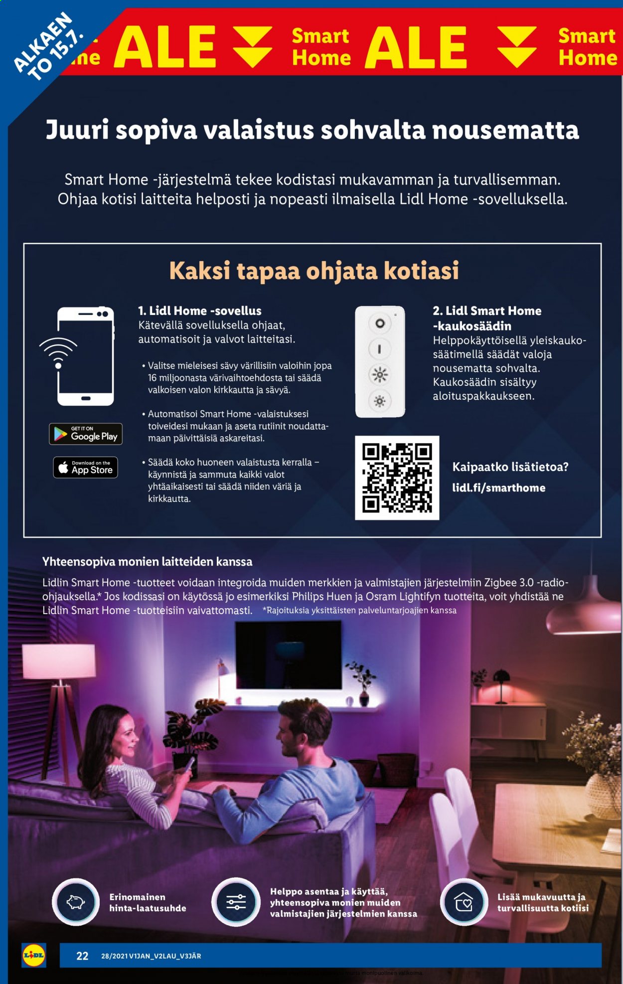 Lidl tarjoukset - 15.07.2021 - 21.07.2021. Sivu 22