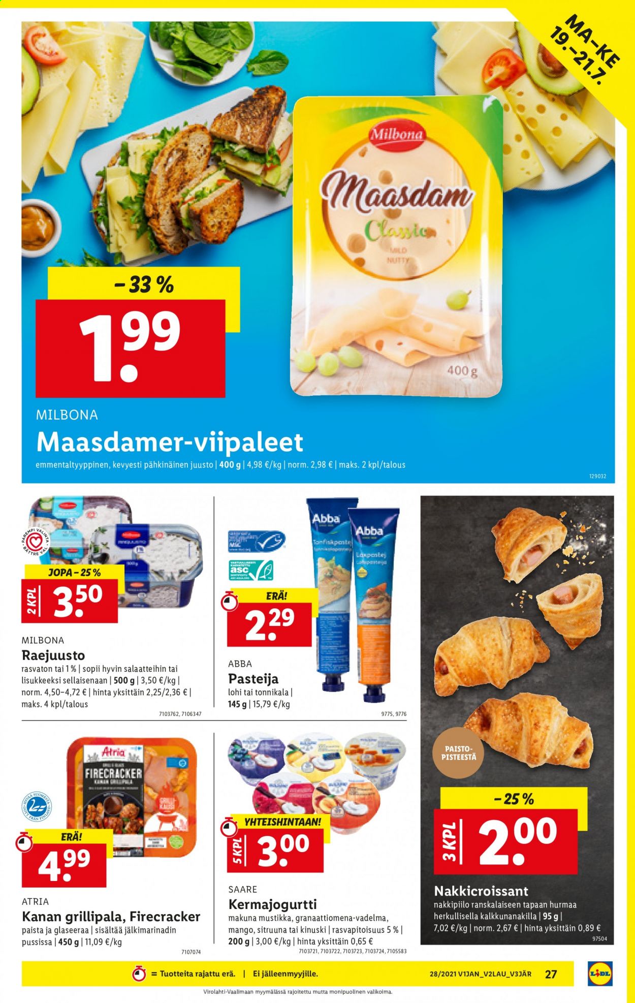 Lidl tarjoukset - 15.07.2021 - 21.07.2021. Sivu 27