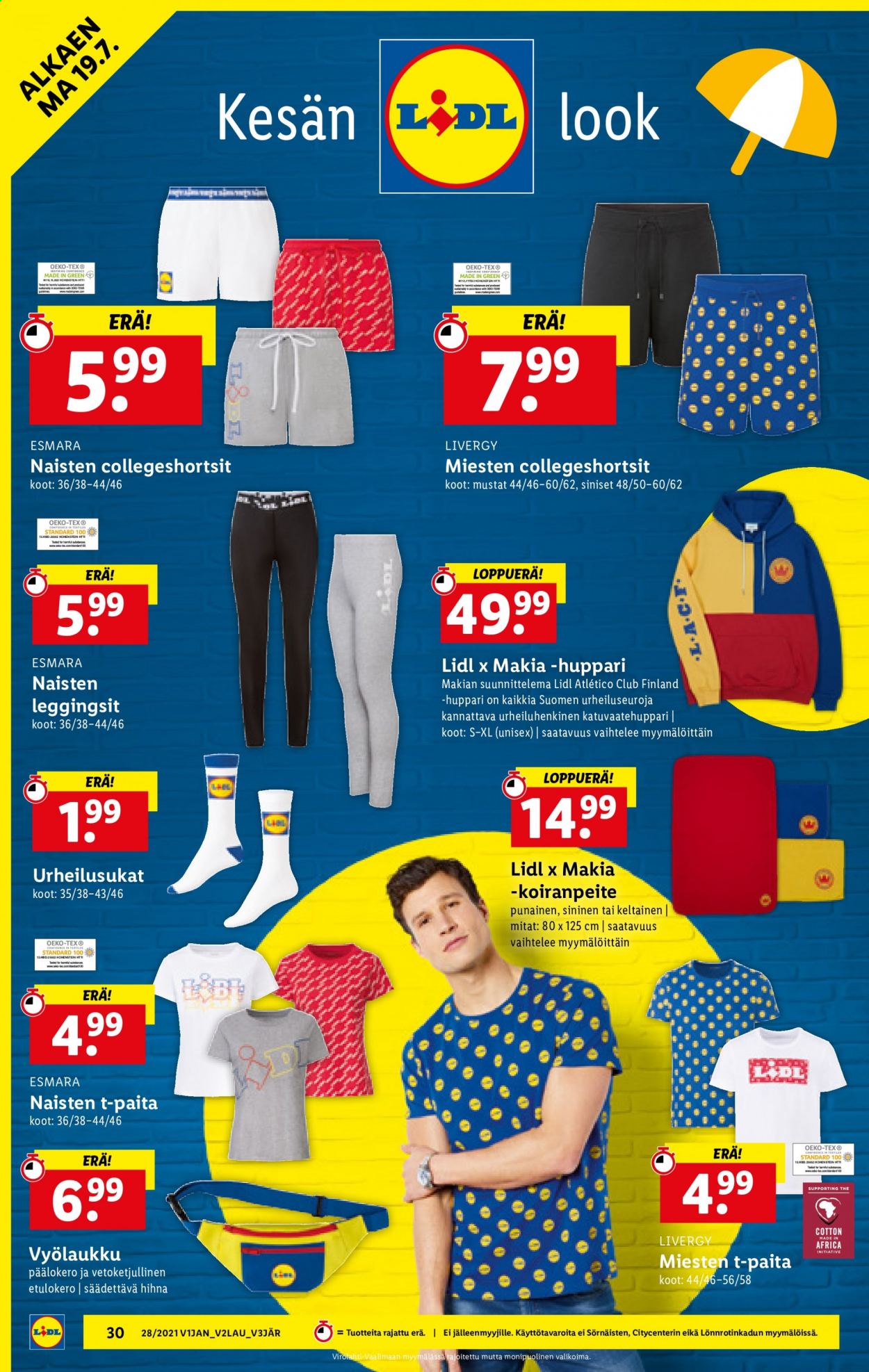 Lidl tarjoukset - 15.07.2021 - 21.07.2021. Sivu 30