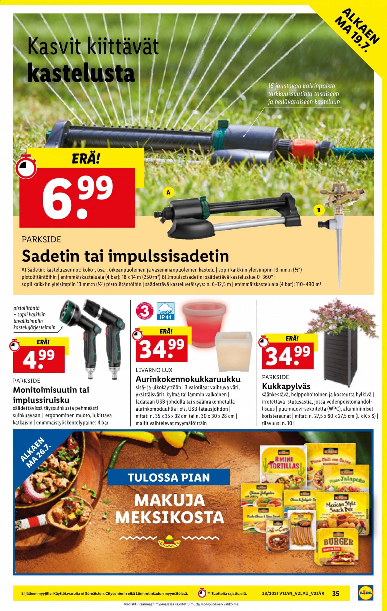 Lidl tarjoukset - 15.07.2021 - 21.07.2021. Sivu 35