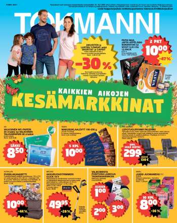 Tokmanni tarjoukset  - 12.07.2021 - 18.07.2021.