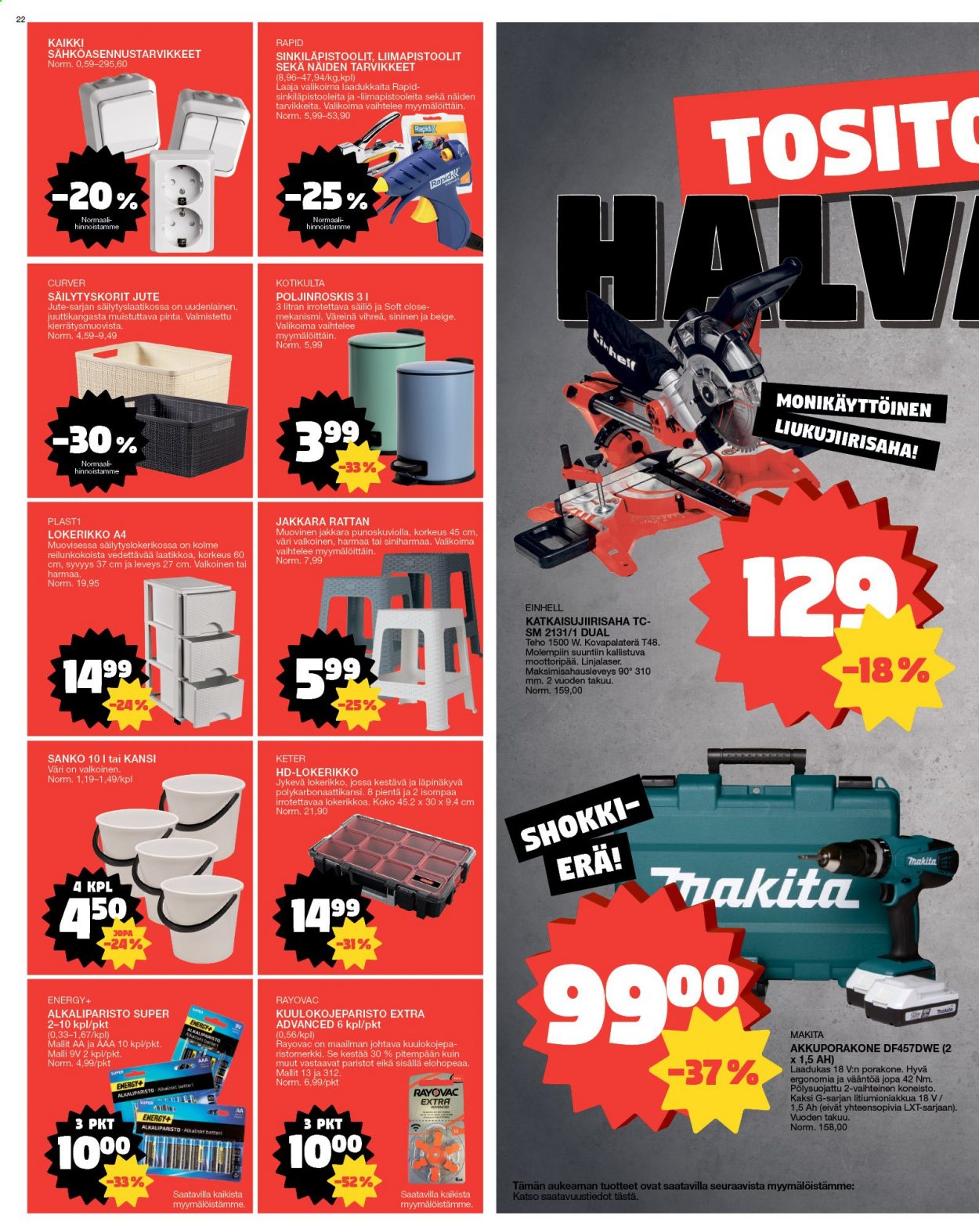 Tokmanni tarjoukset - 12.07.2021 - 18.07.2021. Sivu 22