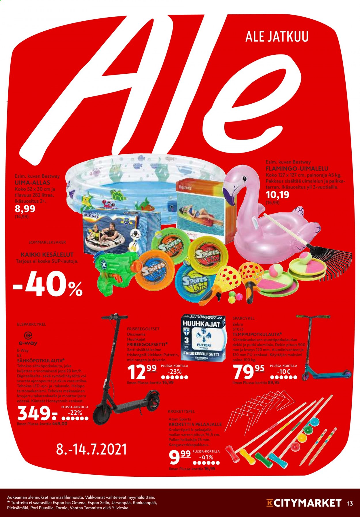 K-citymarket tarjoukset - 12.07.2021 - 14.07.2021. Sivu 13