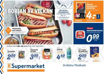 K-Supermarket tarjoukset  - 12.07.2021 - 14.07.2021.