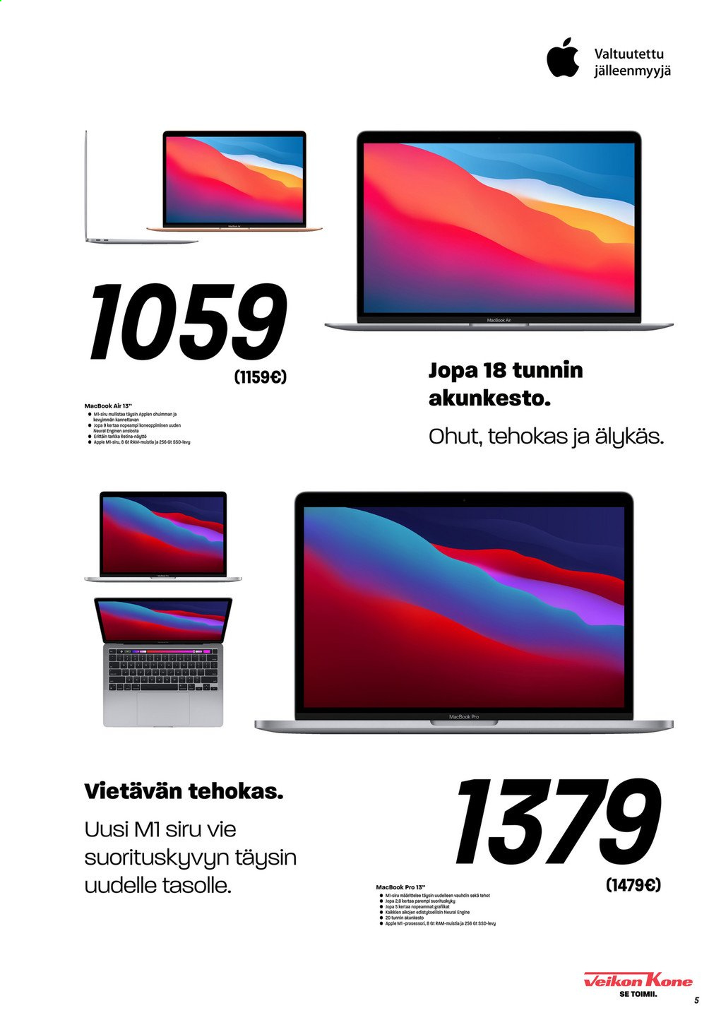 Veikon Kone tarjoukset - 12.07.2021 - 25.07.2021. Sivu 5