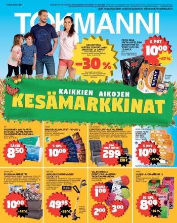 Tokmanni tarjoukset  - 12.07.2021 - 18.07.2021.