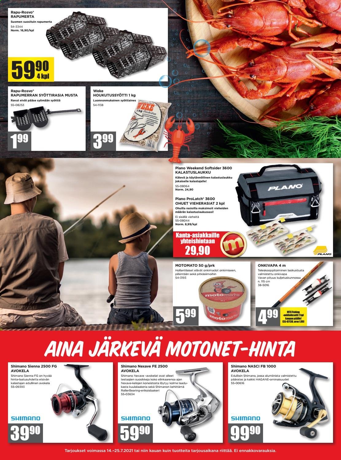 Motonet tarjoukset - 14.07.2021 - 25.07.2021. Sivu 3