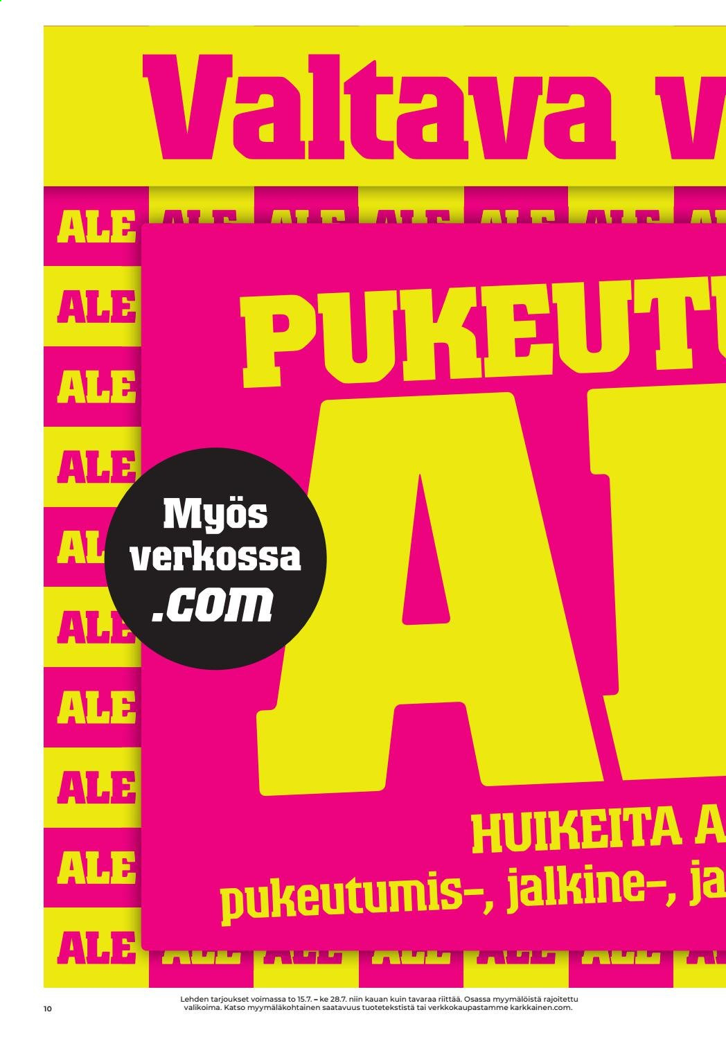 Kärkkäinen tarjoukset - 15.07.2021 - 28.07.2021. Sivu 4