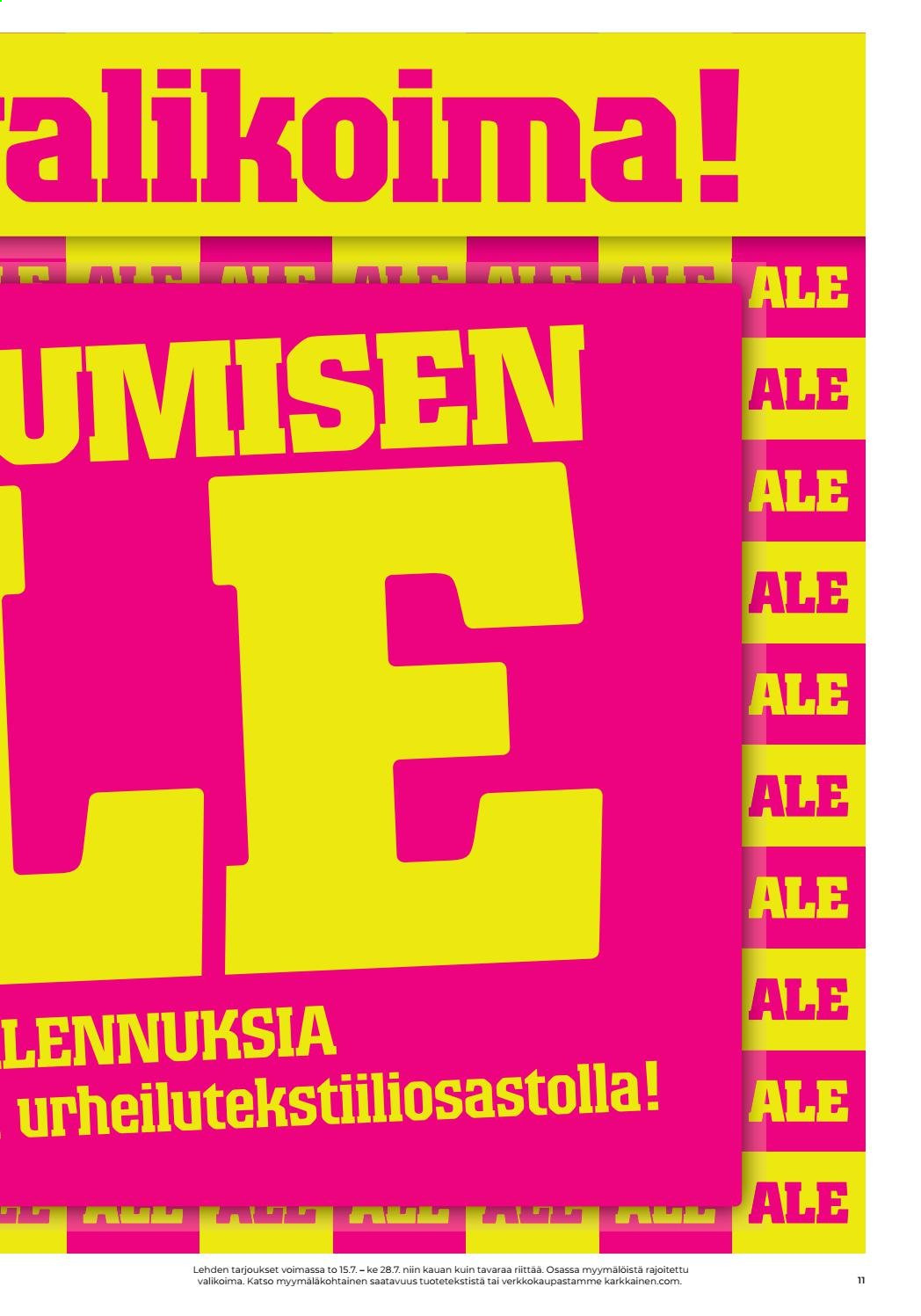 Kärkkäinen tarjoukset - 15.07.2021 - 28.07.2021. Sivu 5