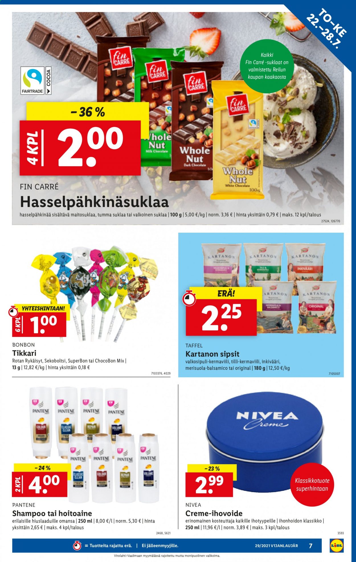 Lidl tarjoukset - 22.07.2021 - 28.07.2021. Sivu 7