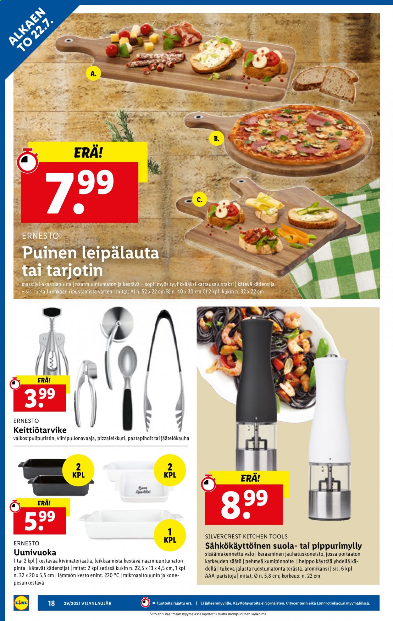 Lidl tarjoukset - 22.07.2021 - 28.07.2021. Sivu 18