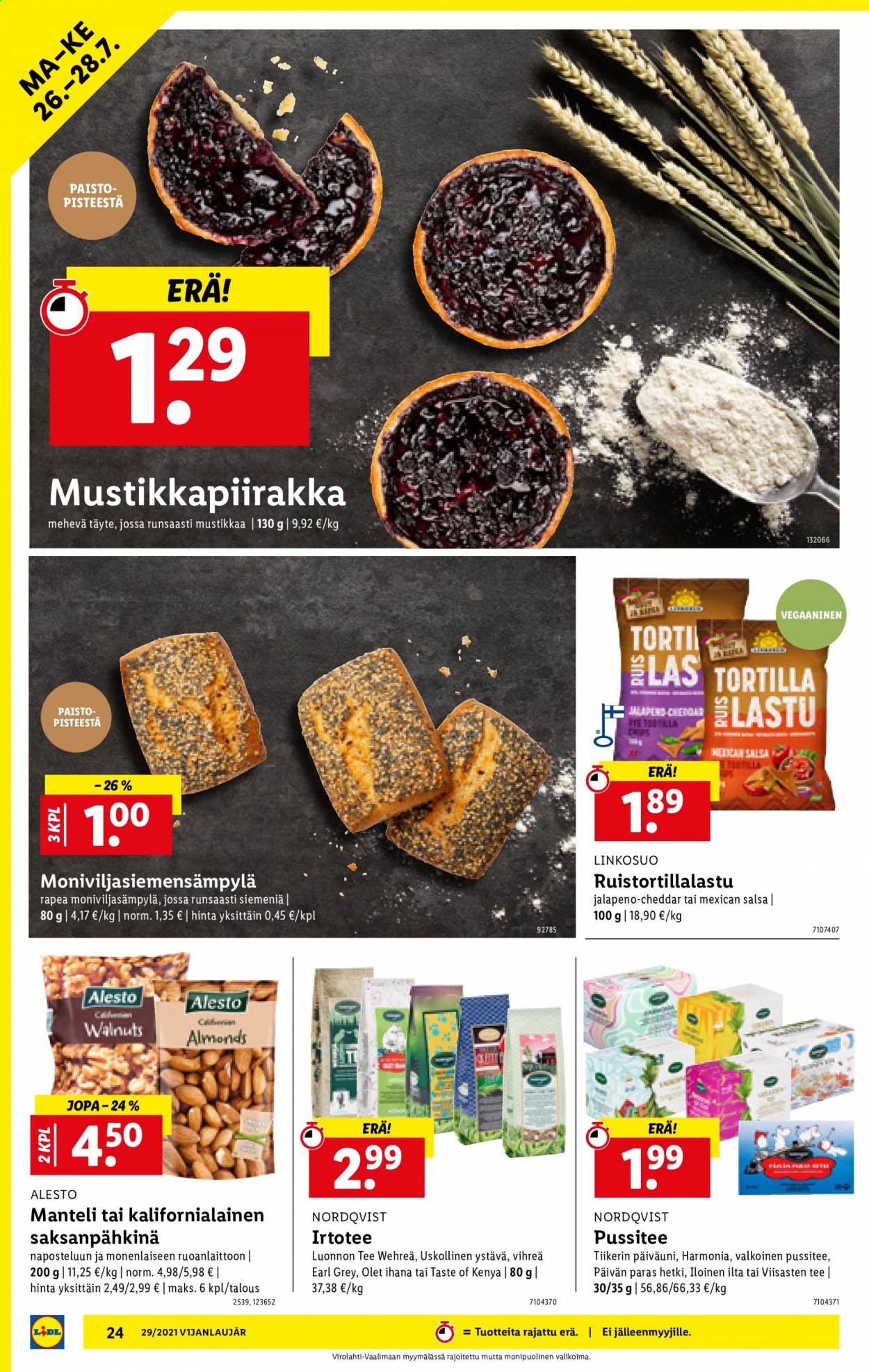 Lidl tarjoukset - 22.07.2021 - 28.07.2021. Sivu 24