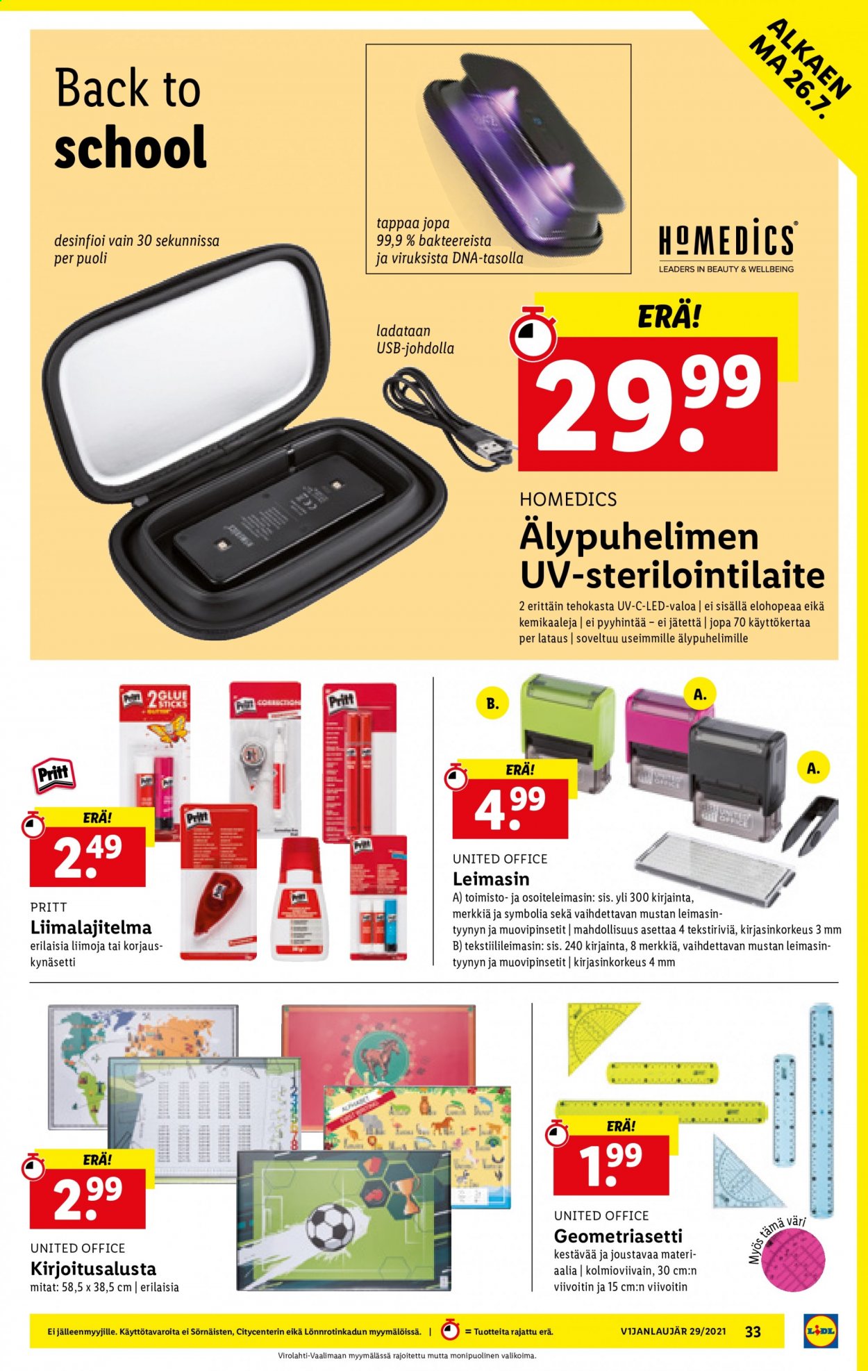 Lidl tarjoukset - 22.07.2021 - 28.07.2021. Sivu 33