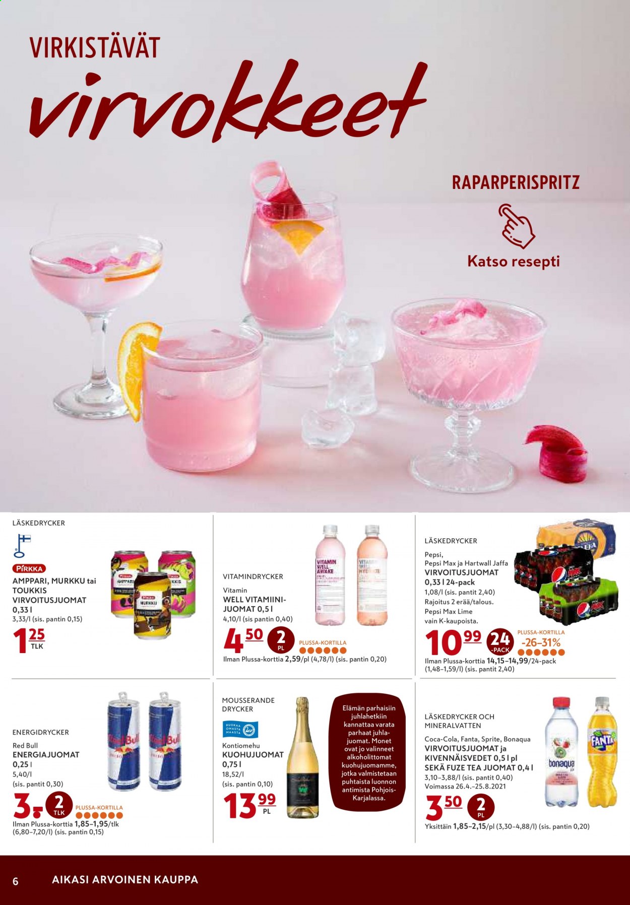 K-citymarket tarjoukset - 19.07.2021 - 21.07.2021. Sivu 6
