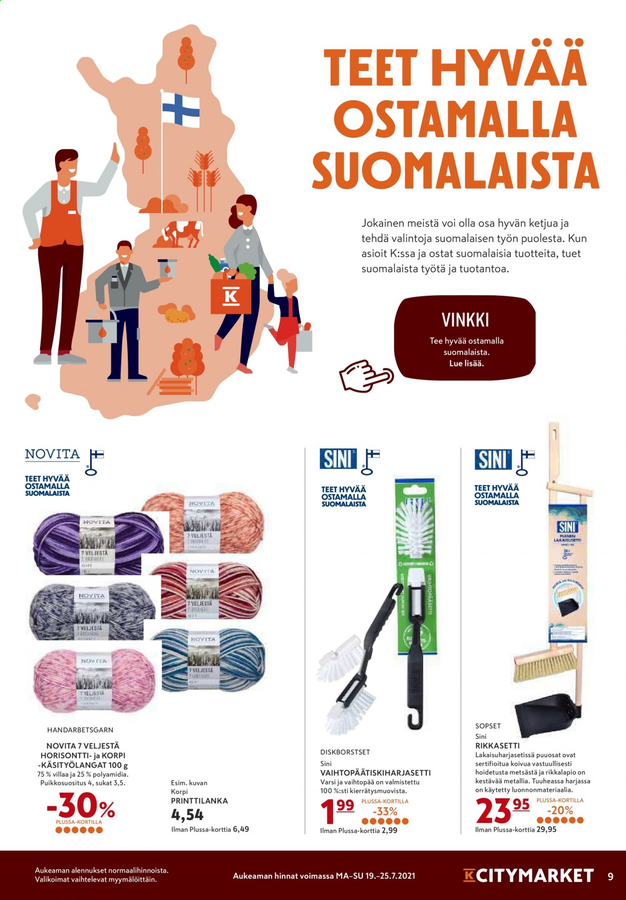 K-citymarket tarjoukset - 19.07.2021 - 21.07.2021. Sivu 9