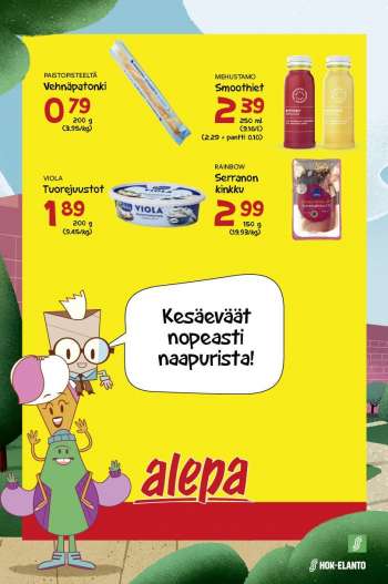 Alepa tarjoukset  - 20.07.2021 - 26.07.2021.