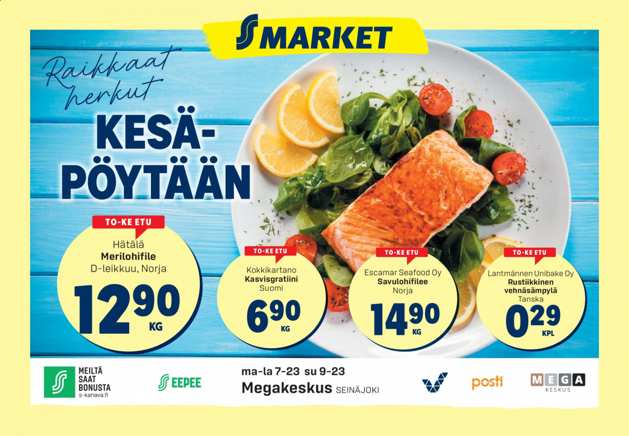 S-market tarjoukset. Sivu 1