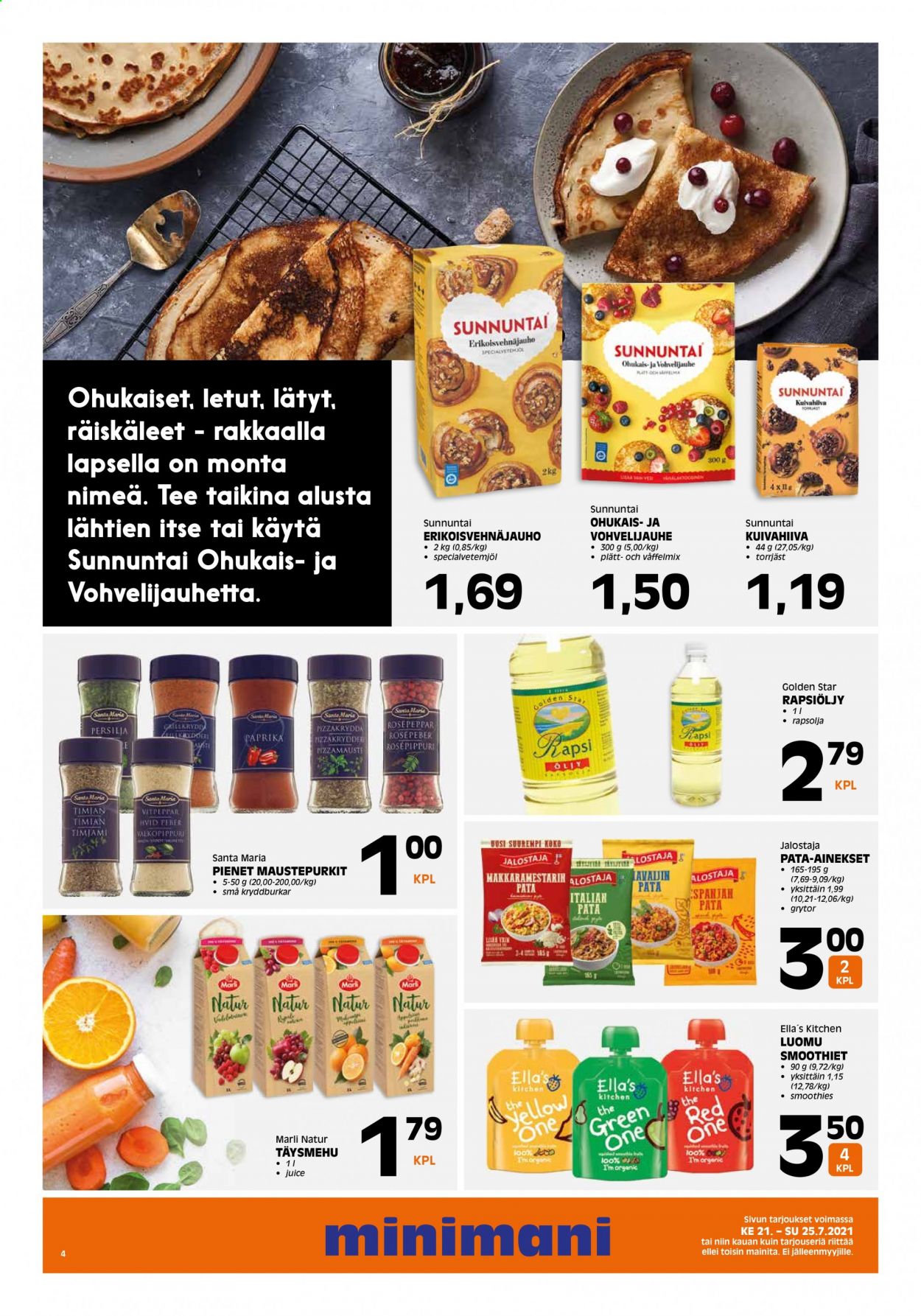Minimani tarjoukset - 21.07.2021 - 25.07.2021. Sivu 4