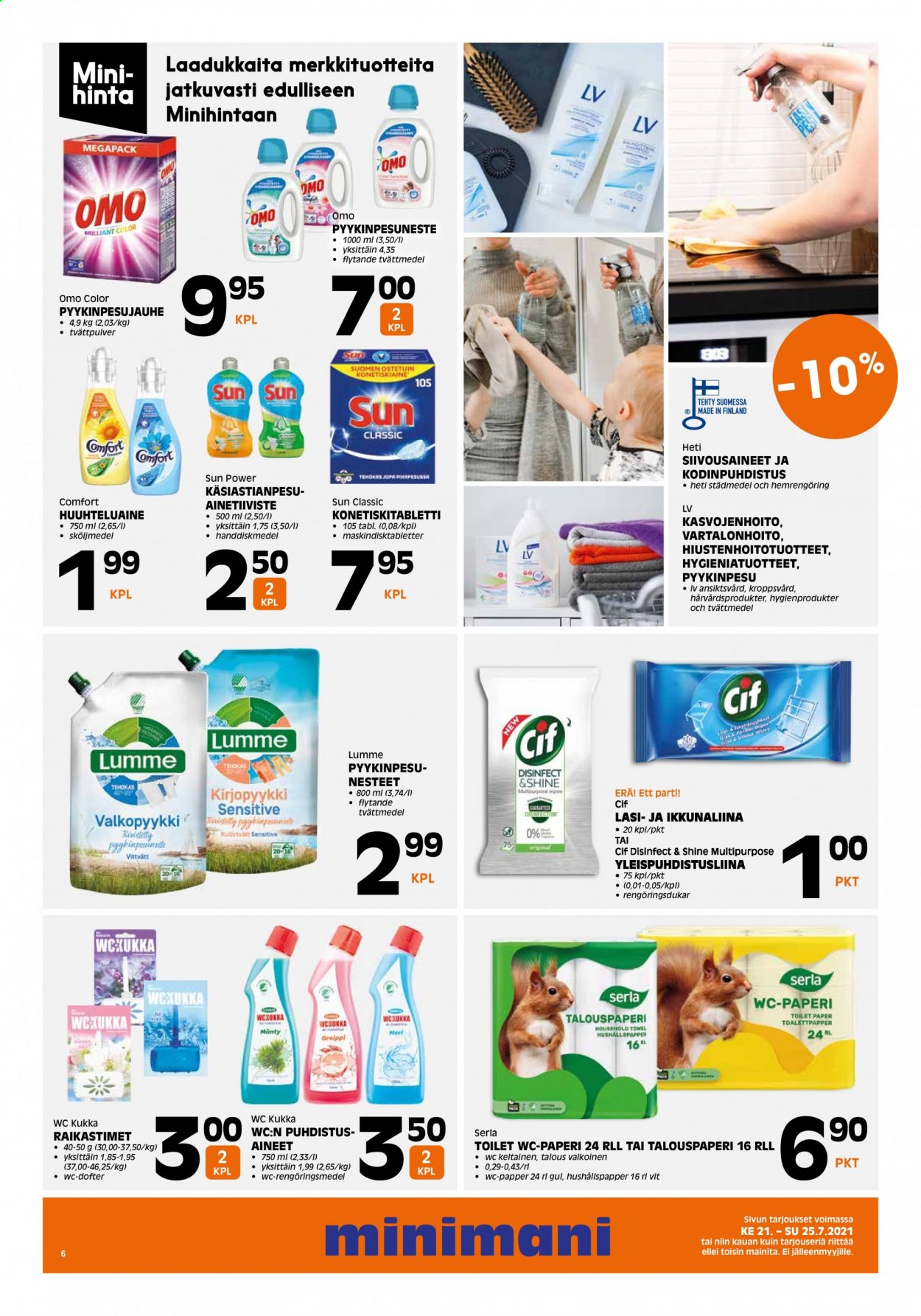 Minimani tarjoukset - 21.07.2021 - 25.07.2021. Sivu 6