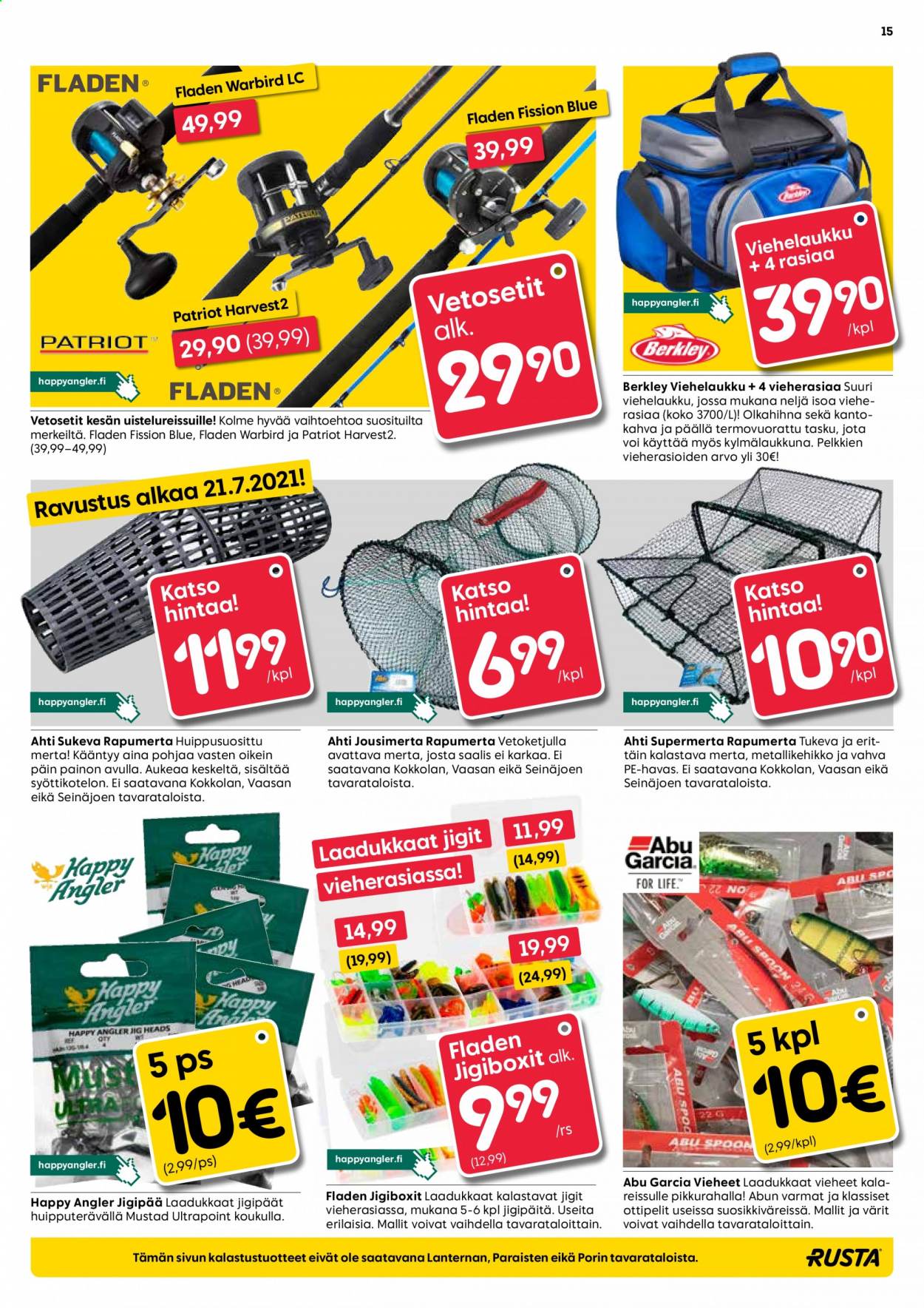 Rusta tarjoukset - 21.07.2021 - 27.07.2021. Sivu 15