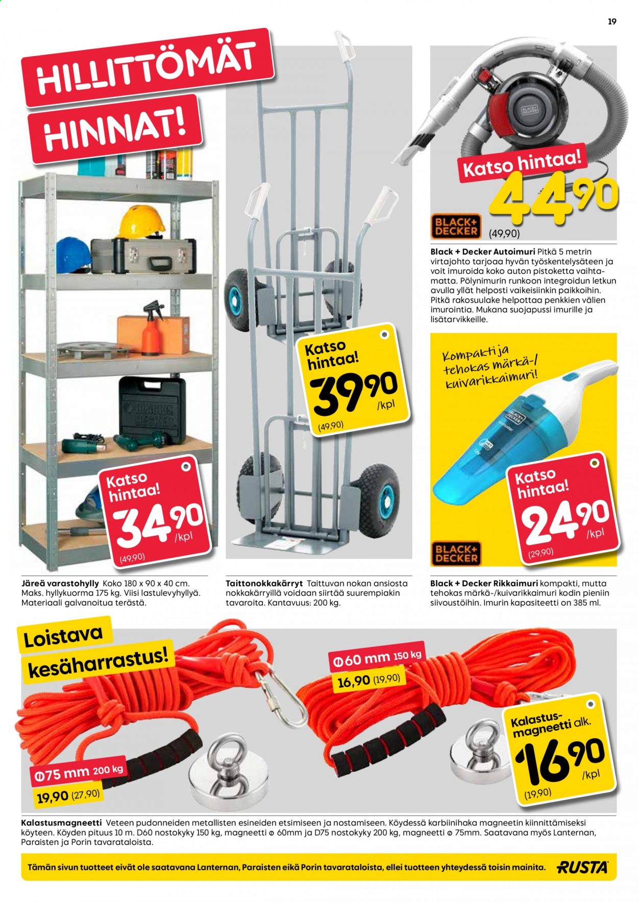 Rusta tarjoukset - 21.07.2021 - 27.07.2021. Sivu 19